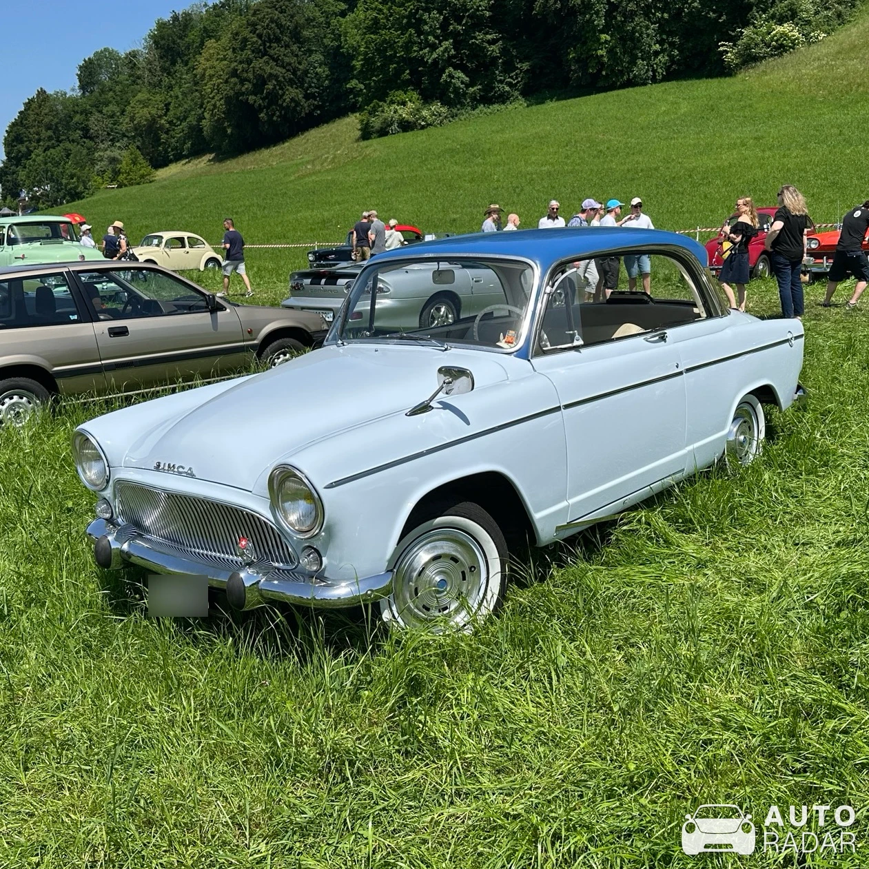 Simca 8 spotted in Dürnten