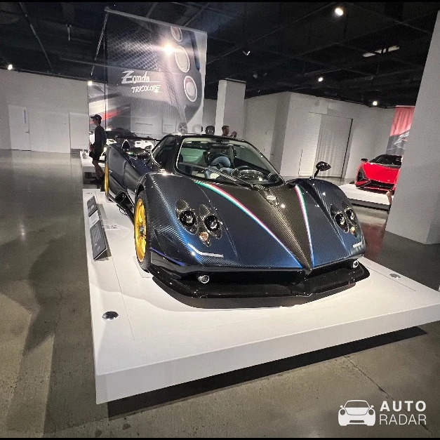 Pagani Zonda Tricolore spotted in Rodman