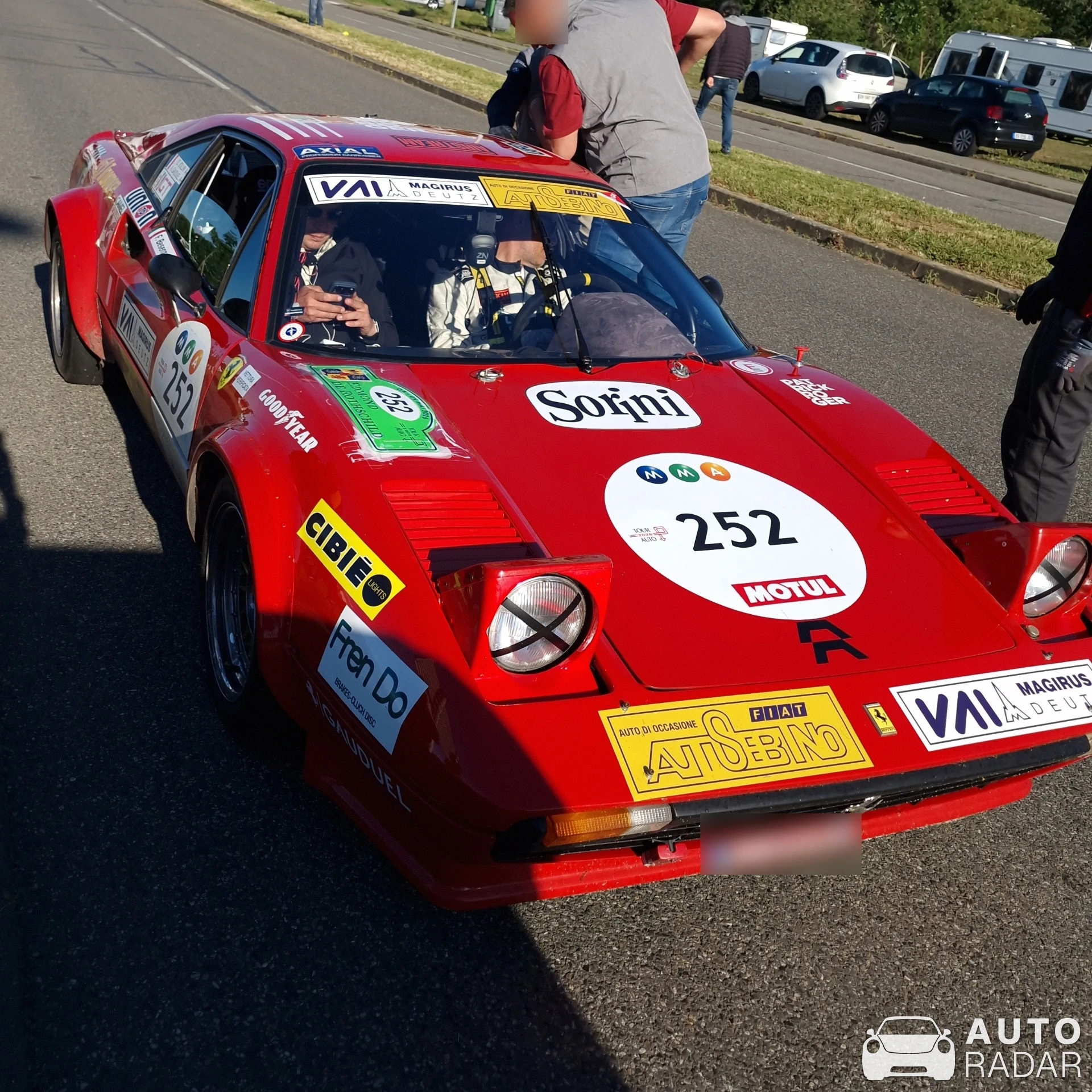 Ferrari 308 GTB Group 4 spotted in Blagnac