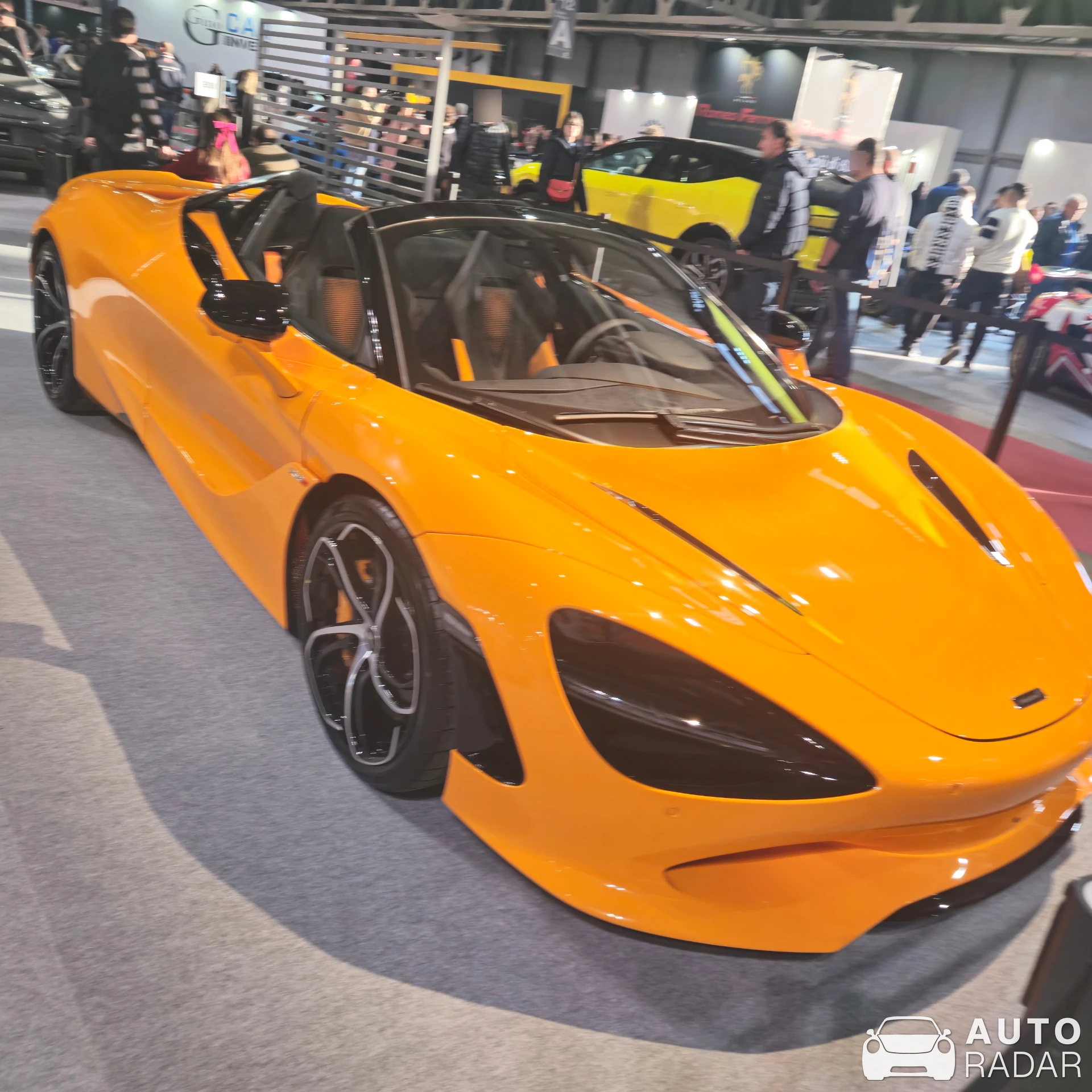 McLaren 750S Spider spotted in Rho, Italy