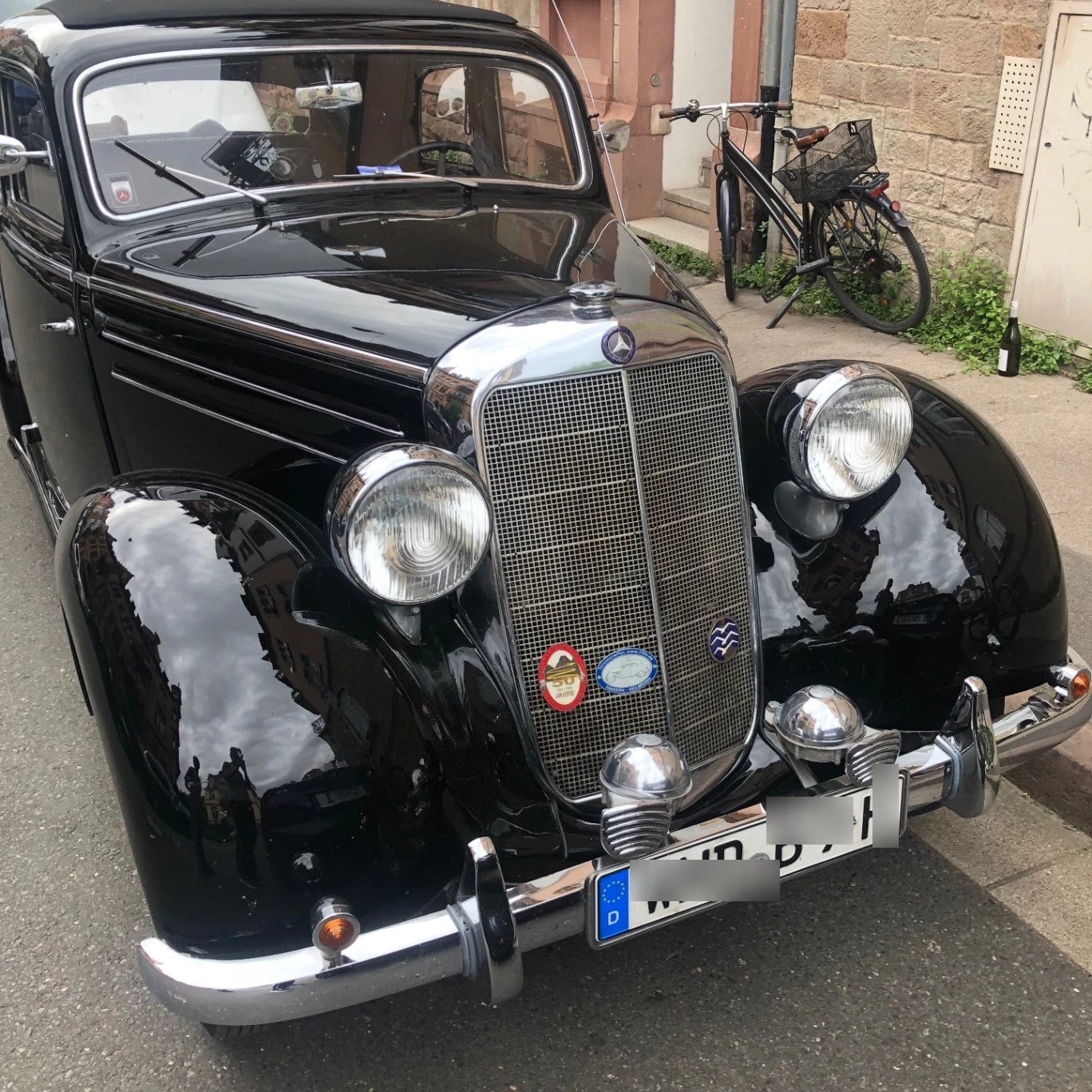 Mercedes-Benz 190 Db W121 spotted in Heidelberg