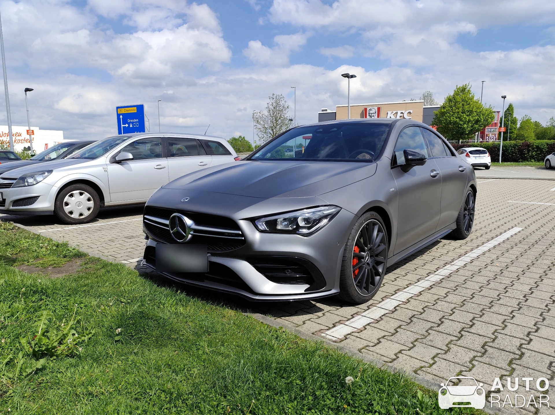 Mercedes-AMG CLA 35 C118 spotted in Chemnitz