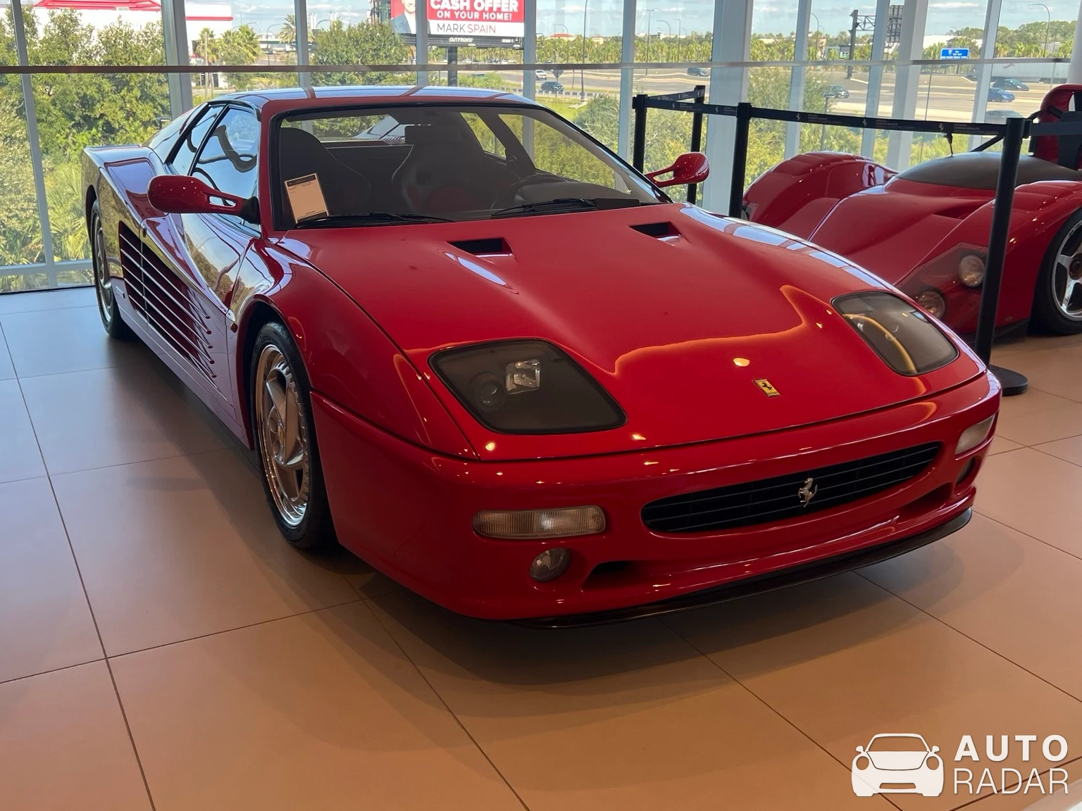 Ferrari F512 spotted in Orlando