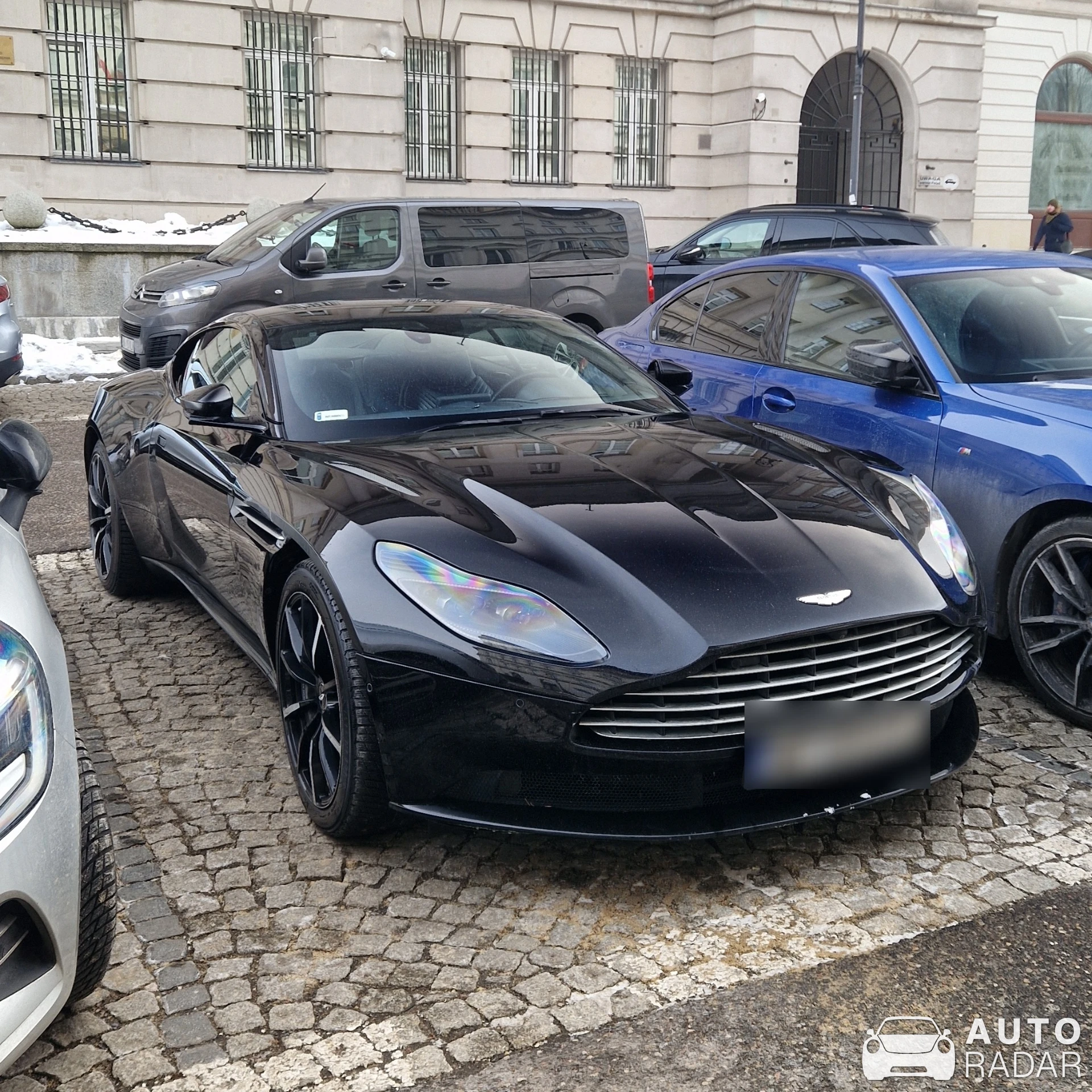Aston Martin DB11 Launch Edition spotted in Warszawa, Poland