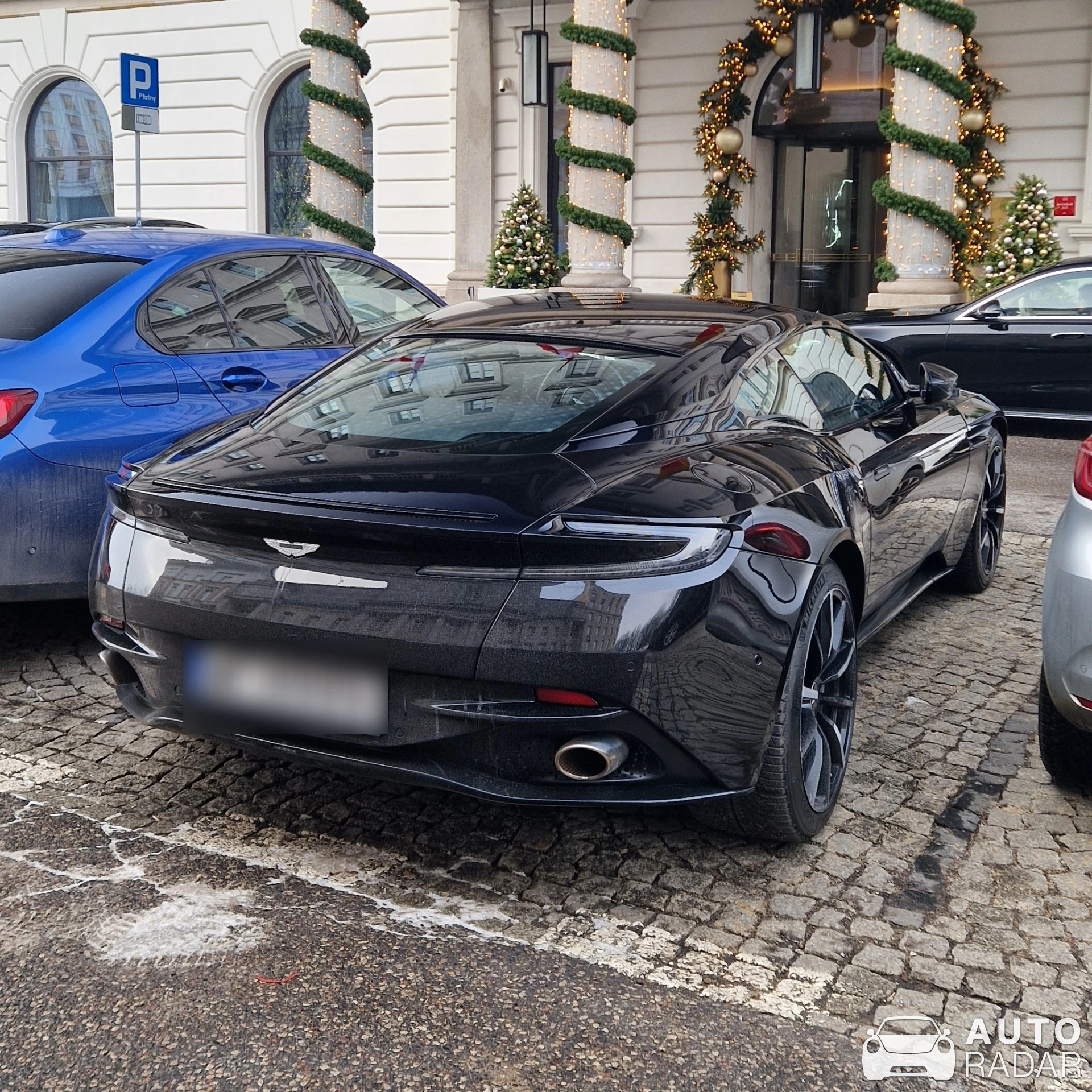 Aston Martin DB11 Launch Edition spotted in Warszawa