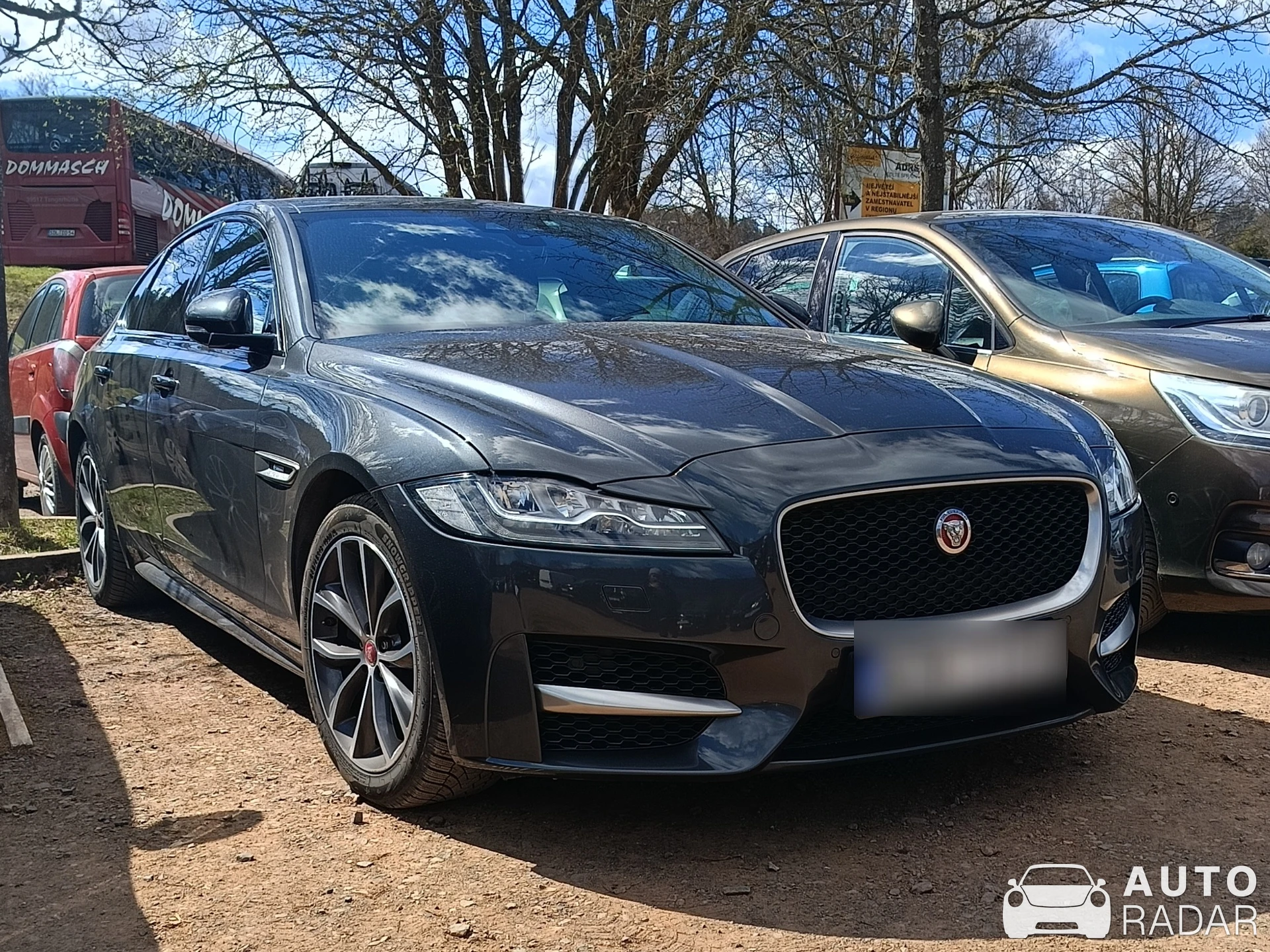 Jaguar XFR spotted in Adršpach