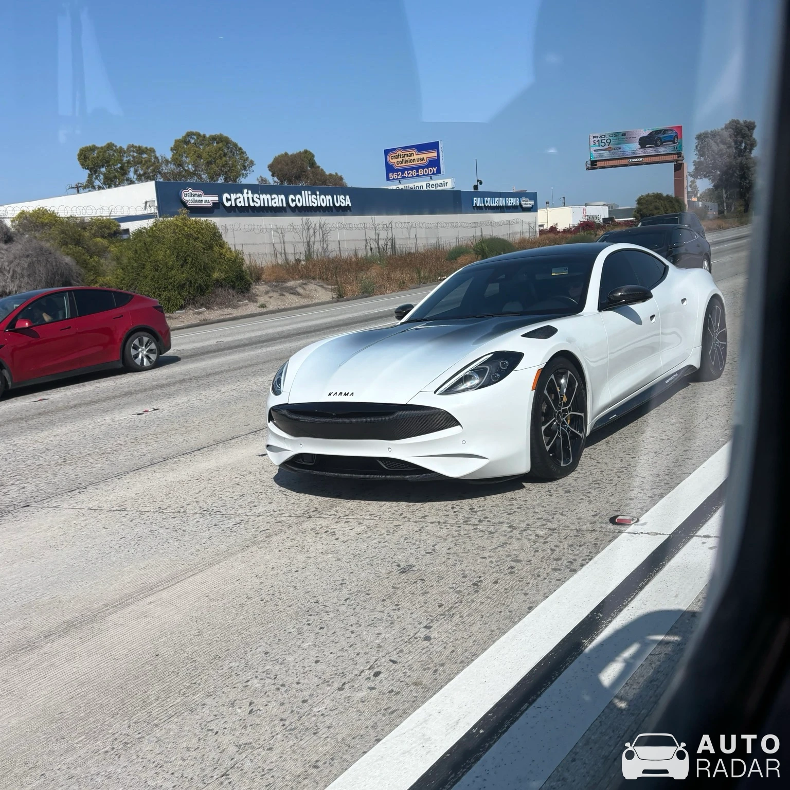 Karma Revero GT spotted in Long Beach, United States