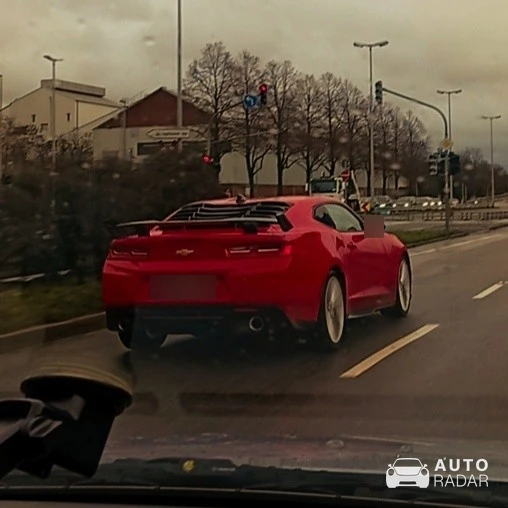 Chevrolet Camaro SS spotted in Mainz, Germany