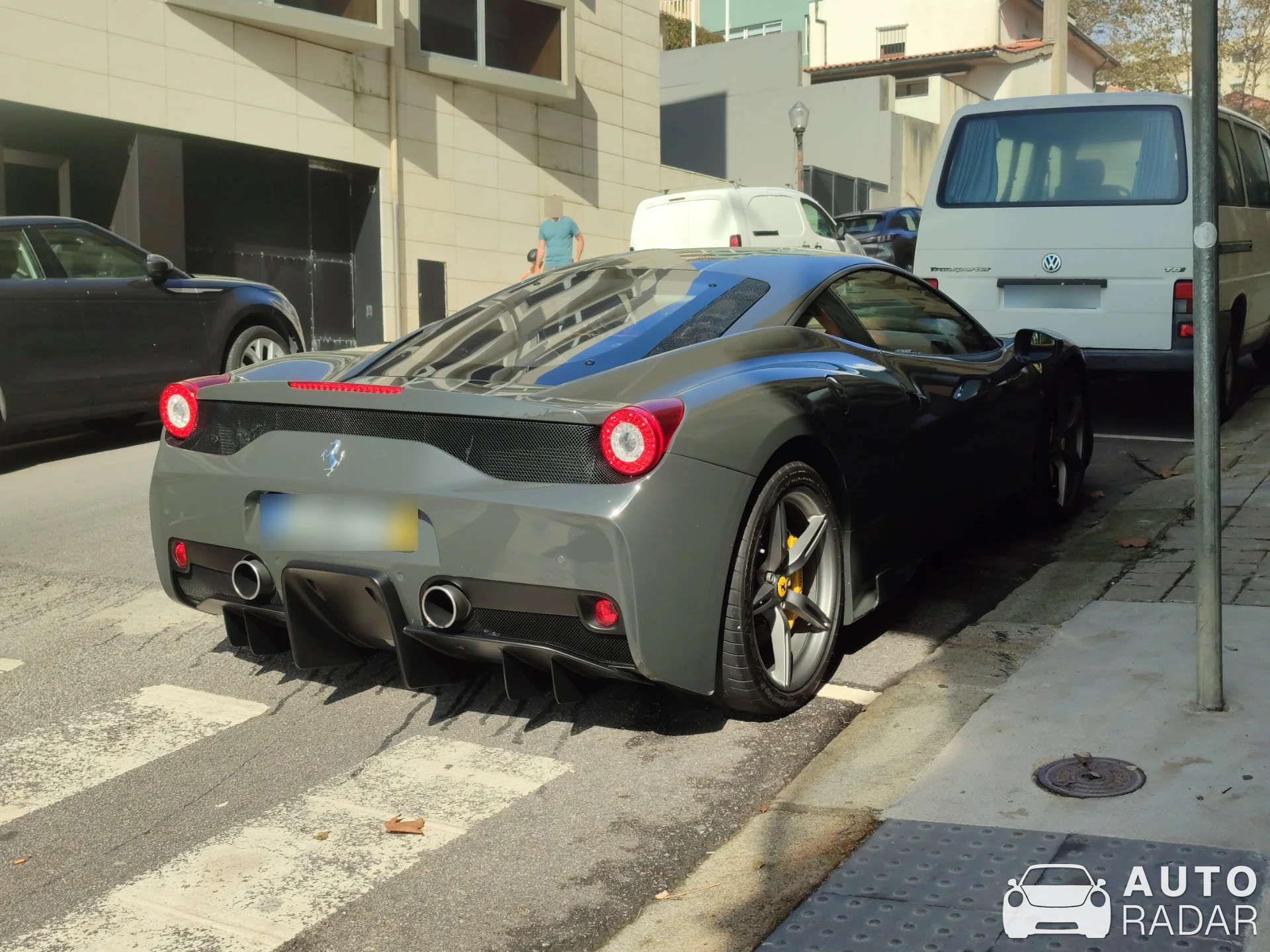 Ferrari 458 Speciale spotted in Porto, Portugal