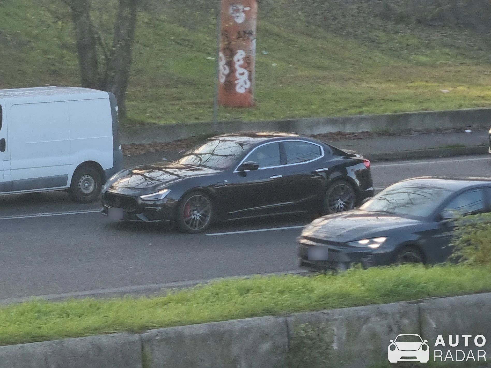 Maserati Ghibli Modena S spotted in Milano