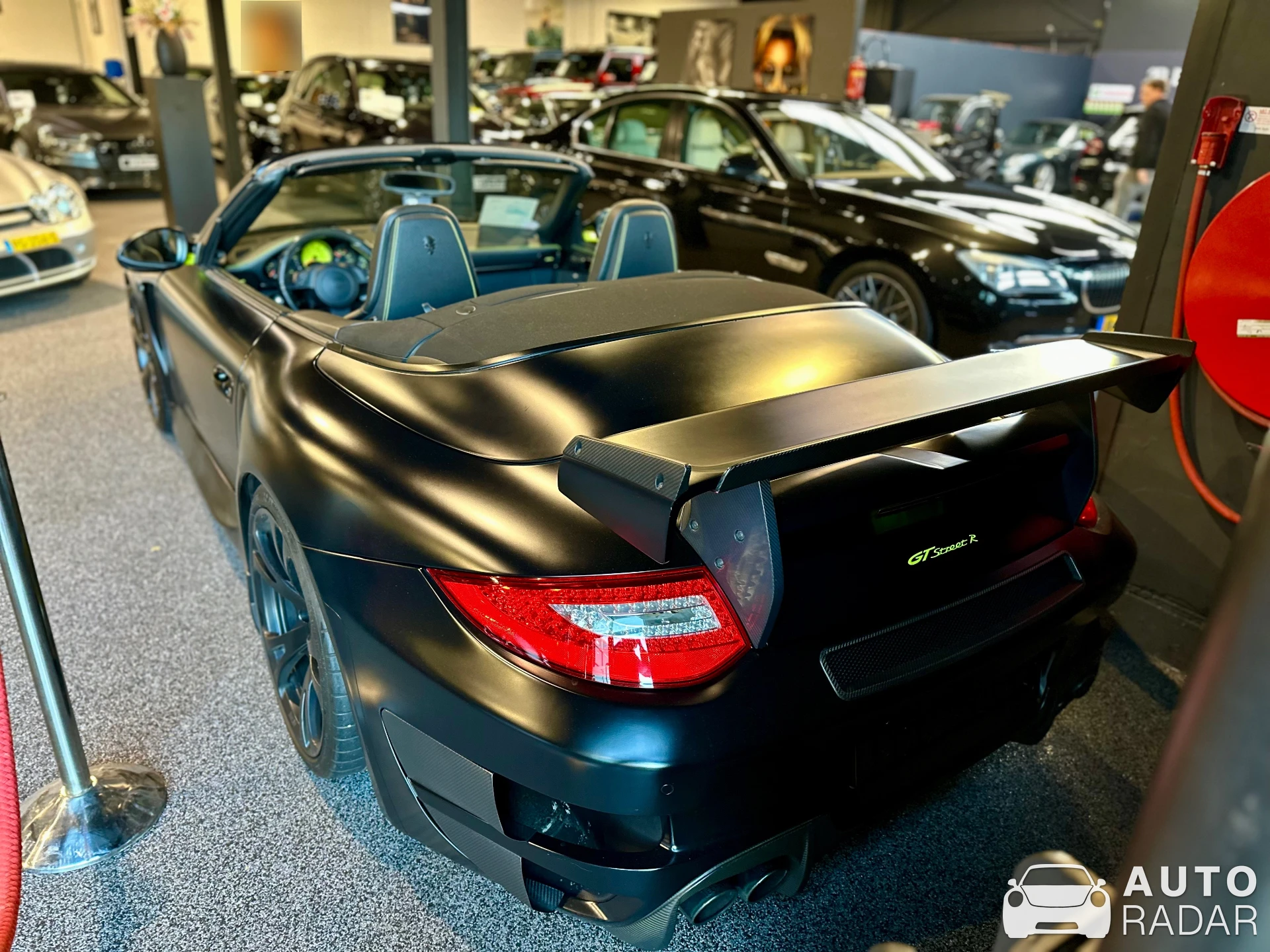 Porsche TechArt 997 Turbo Cabriolet spotted in Rotterdam