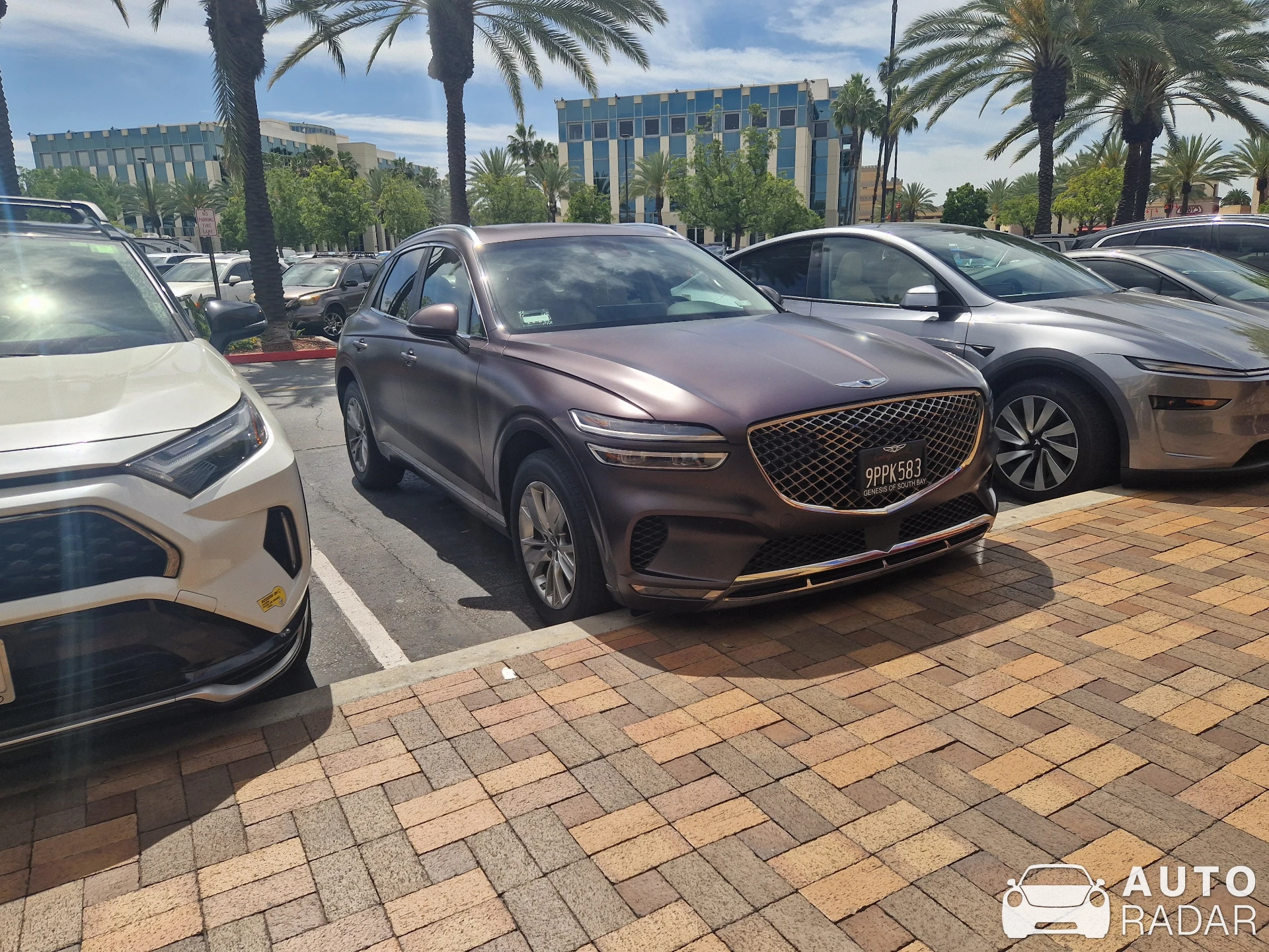 Genesis GV70 spotted in Monterey Park