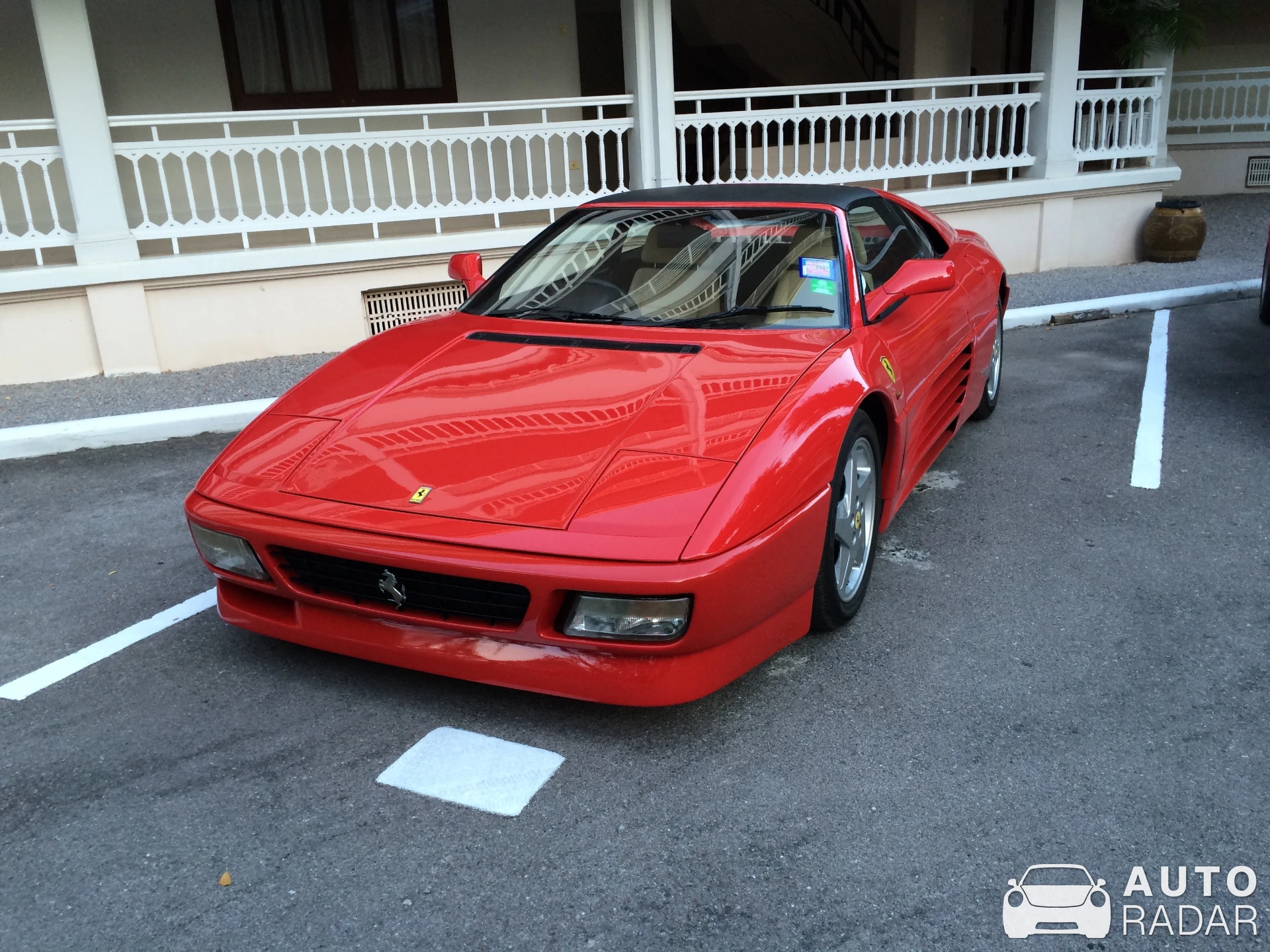 Ferrari 348 GTS spotted in Hua Hin