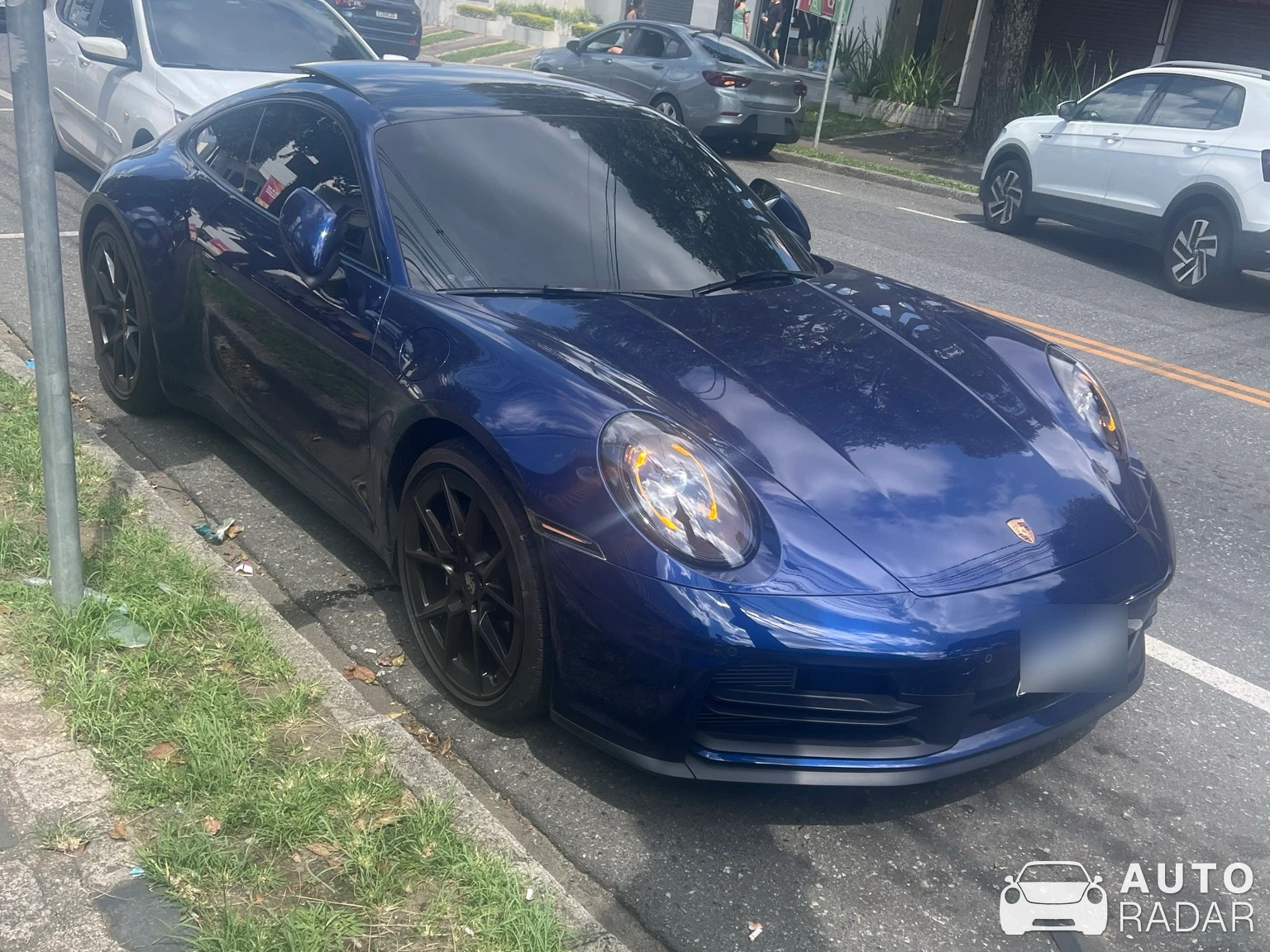 Porsche 992 Carrera MkI spotted in Curitiba