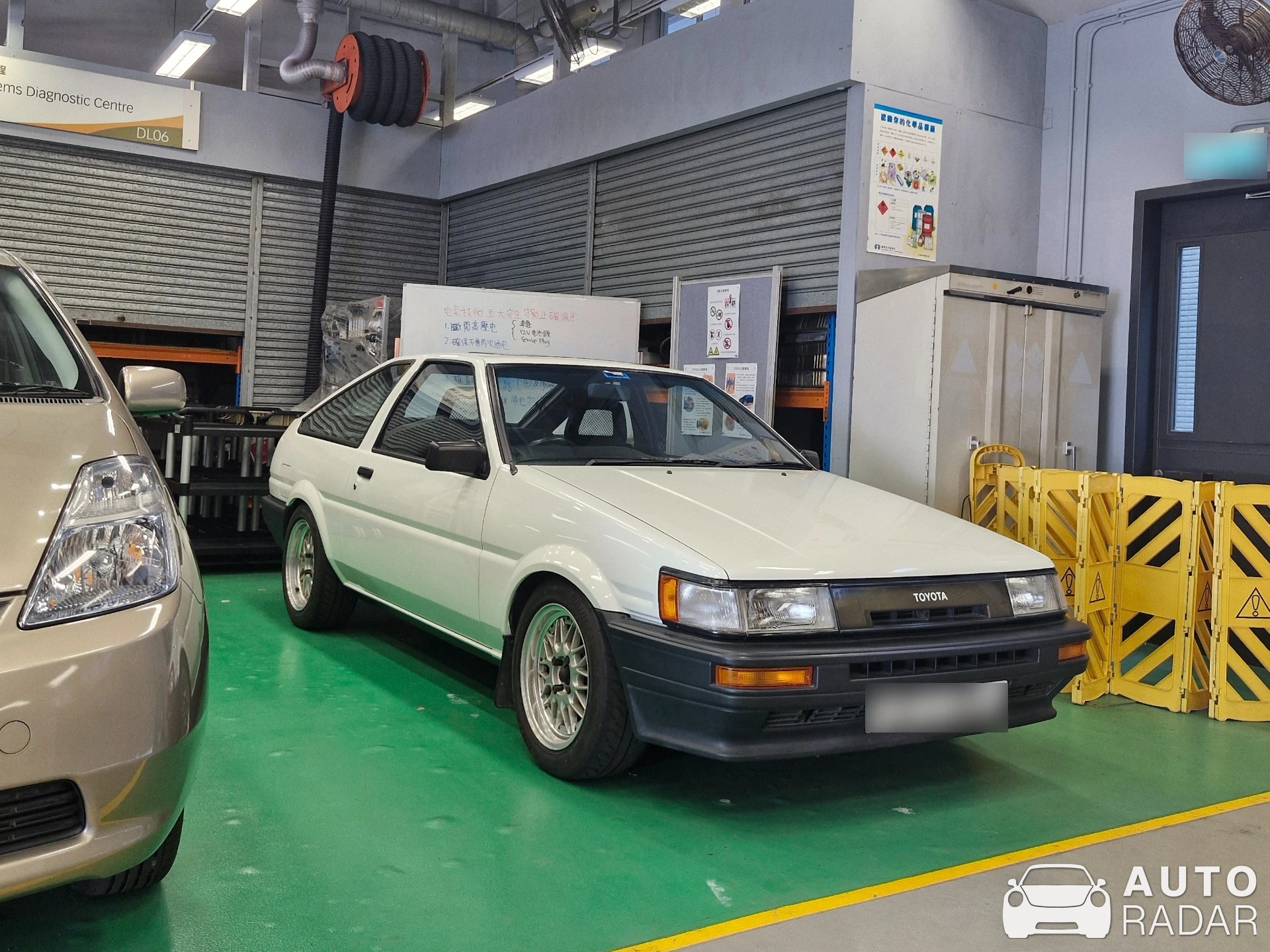 Toyota Corolla Levin GT-Apex AE86 spotted