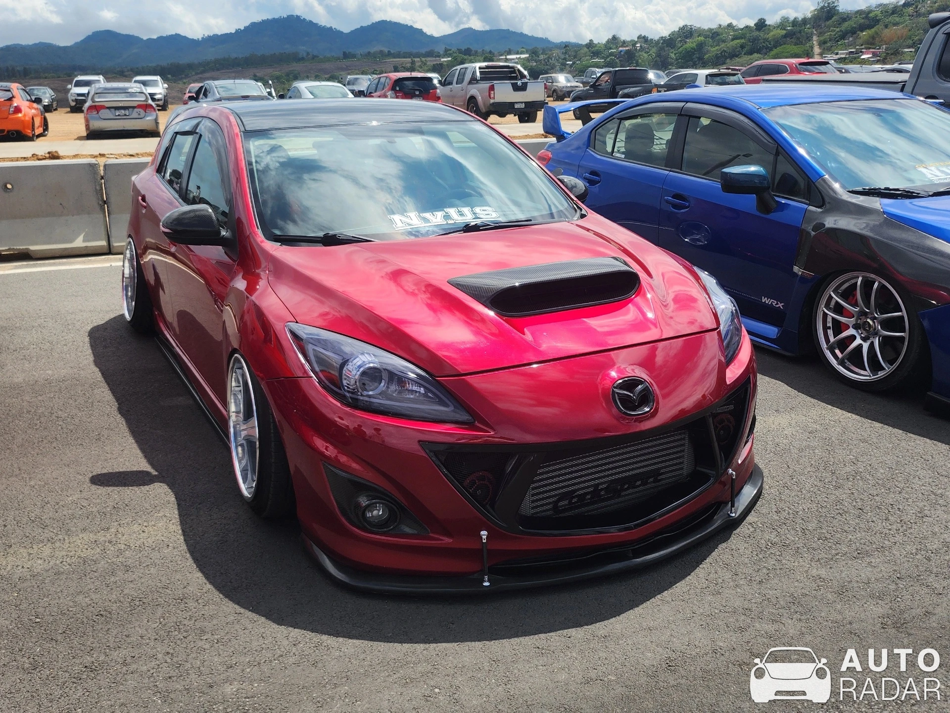 Mazdaspeed3 spotted in El Rodeo
