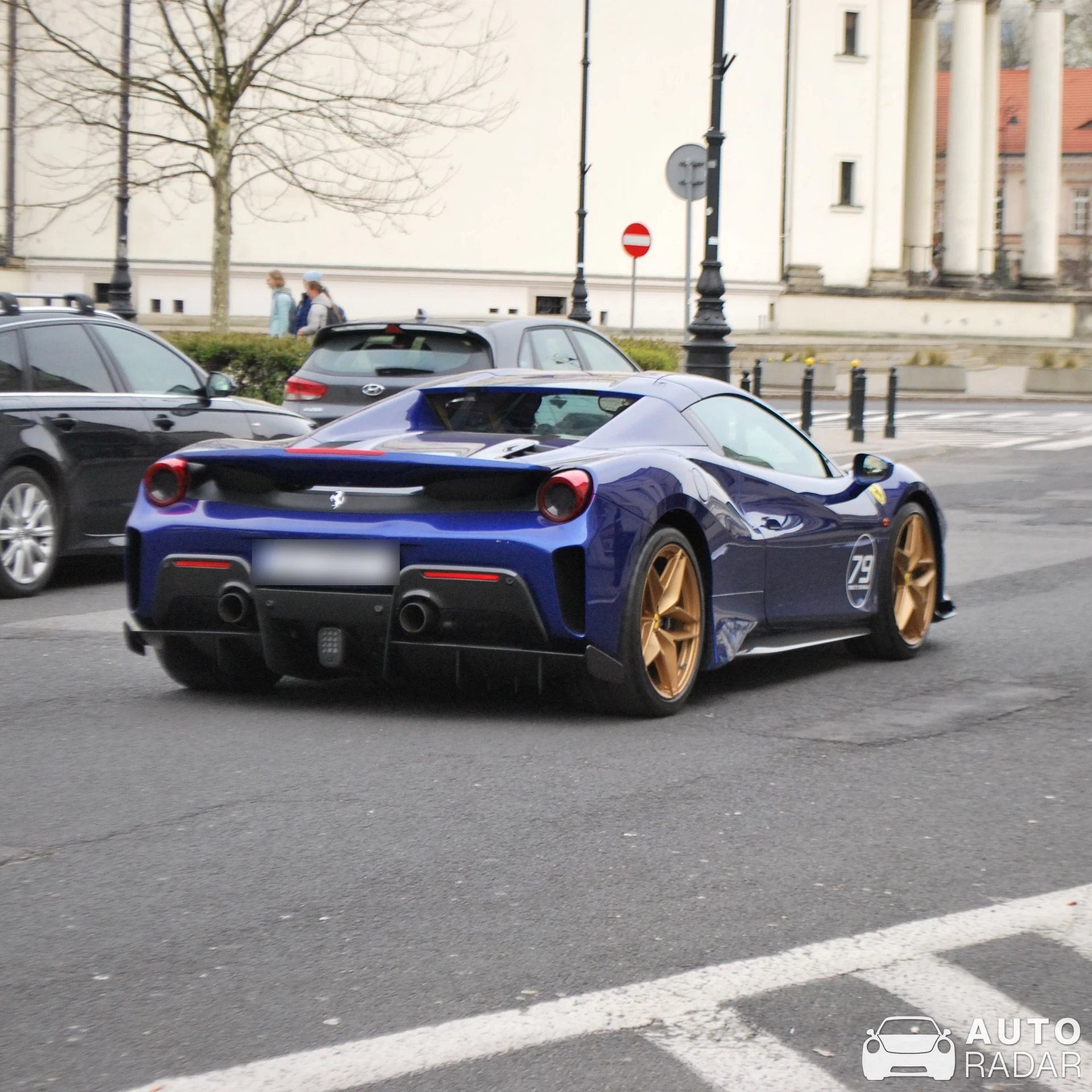 Ferrari 488 Pista Spider spotted in Warszawa, Poland