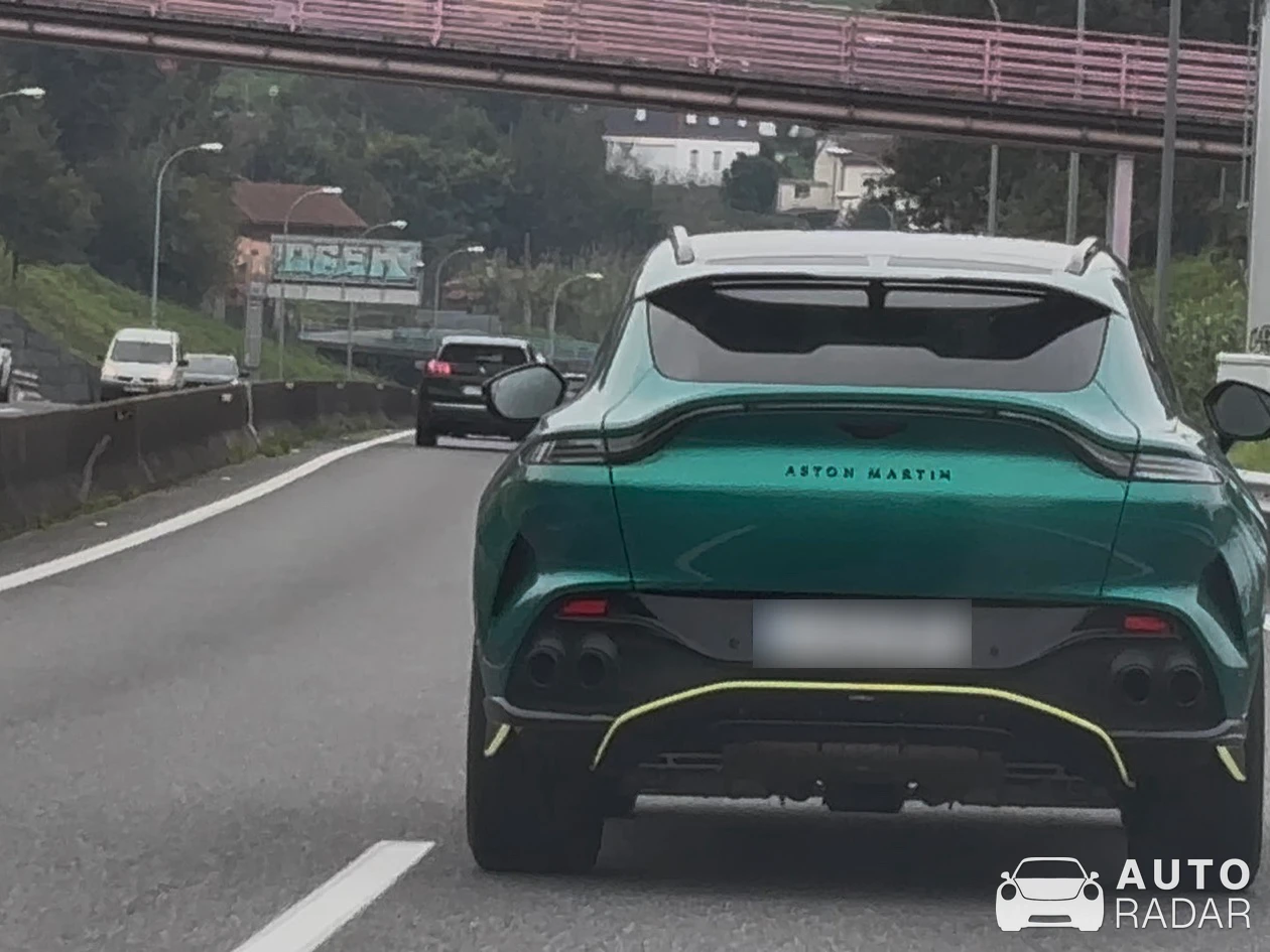 Aston Martin DBX707 AMR23 Edition spotted in Redondela