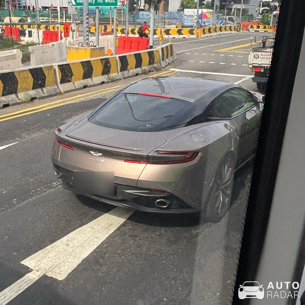 Aston Martin DB11 spotted in Singapore, Singapore