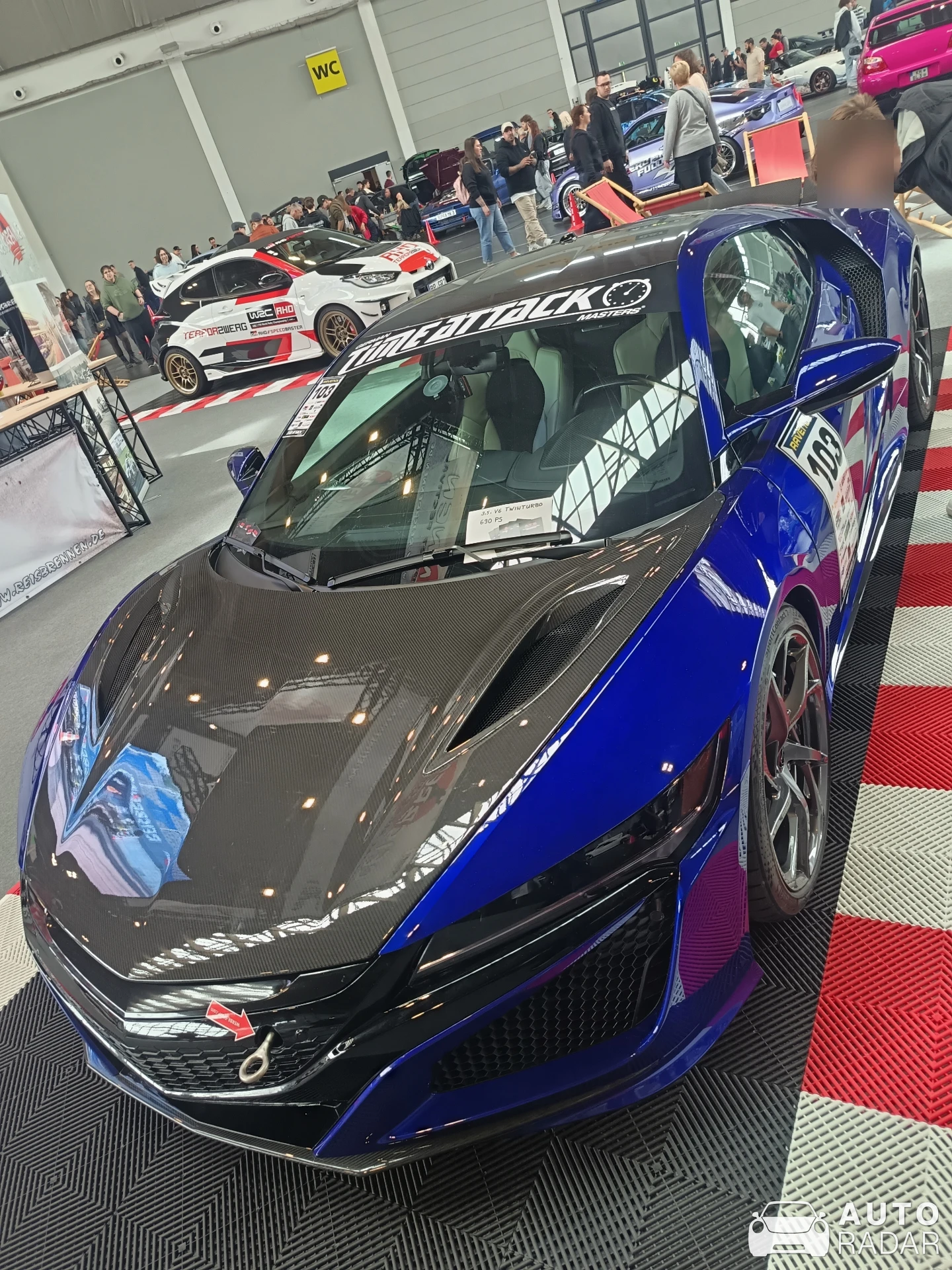 Acura NSX 2016 spotted in Friedrichshafen