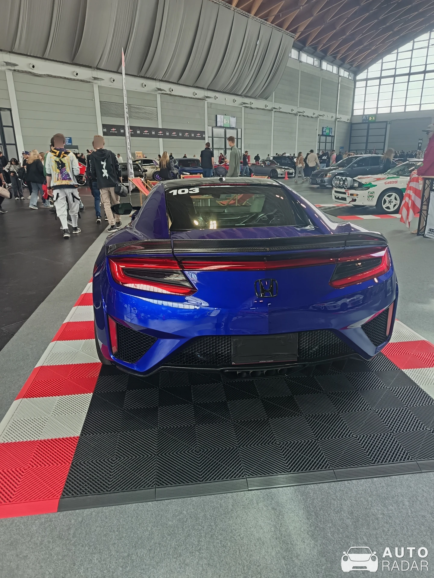 Acura NSX 2016 spotted in Friedrichshafen, Germany