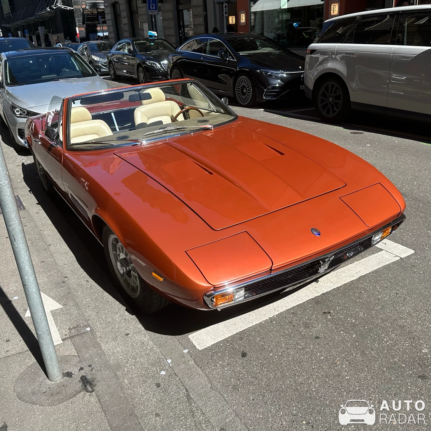 Maserati Ghibli Spyder spotted in Zürich