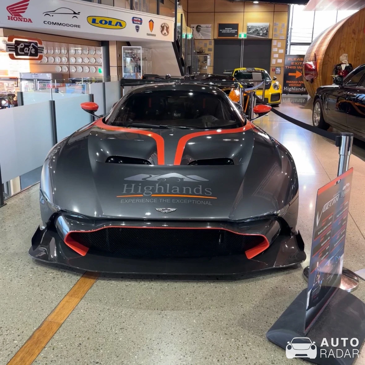Aston Martin Vulcan spotted in Queenstown