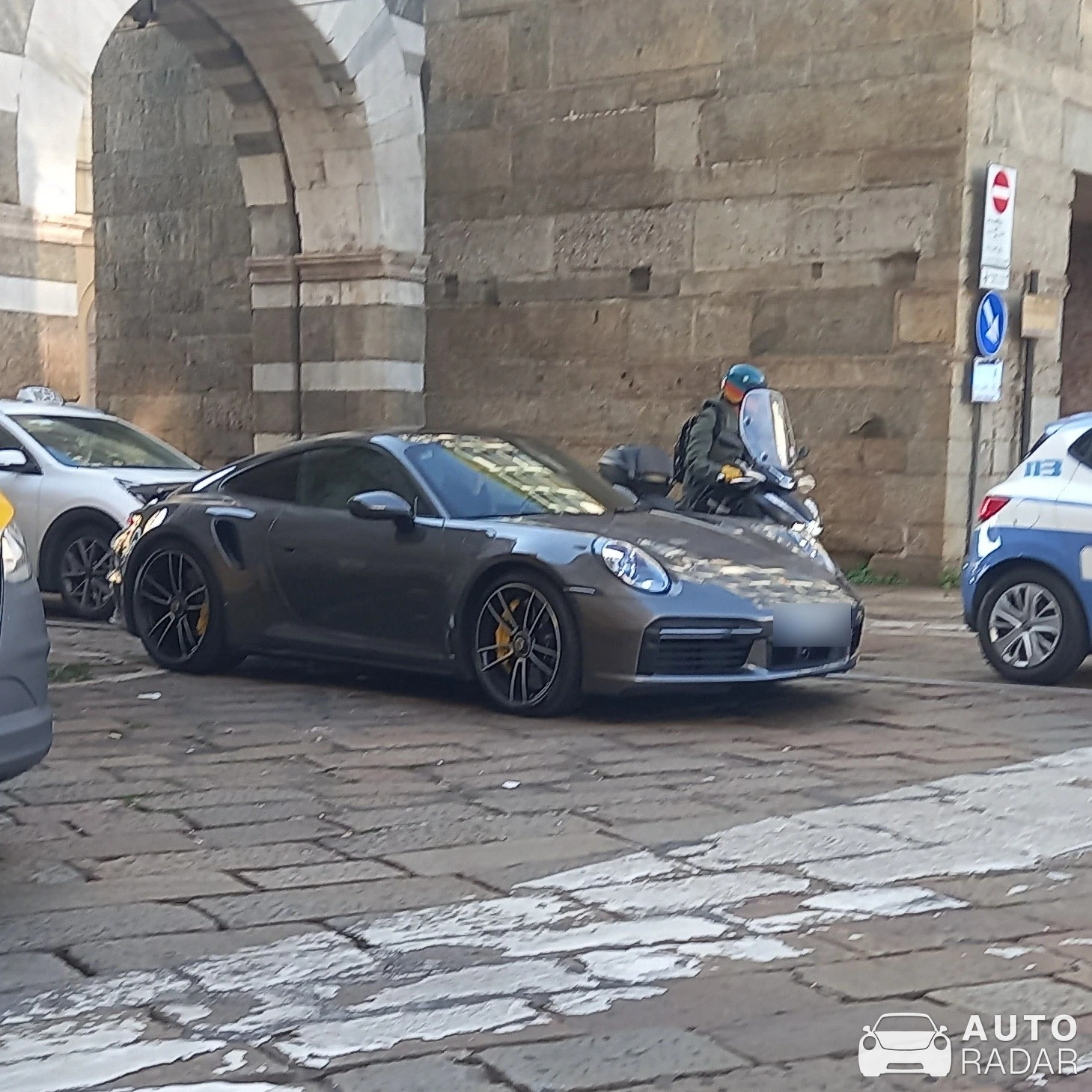 Porsche 992 Turbo S MkI spotted in Milan, Italy