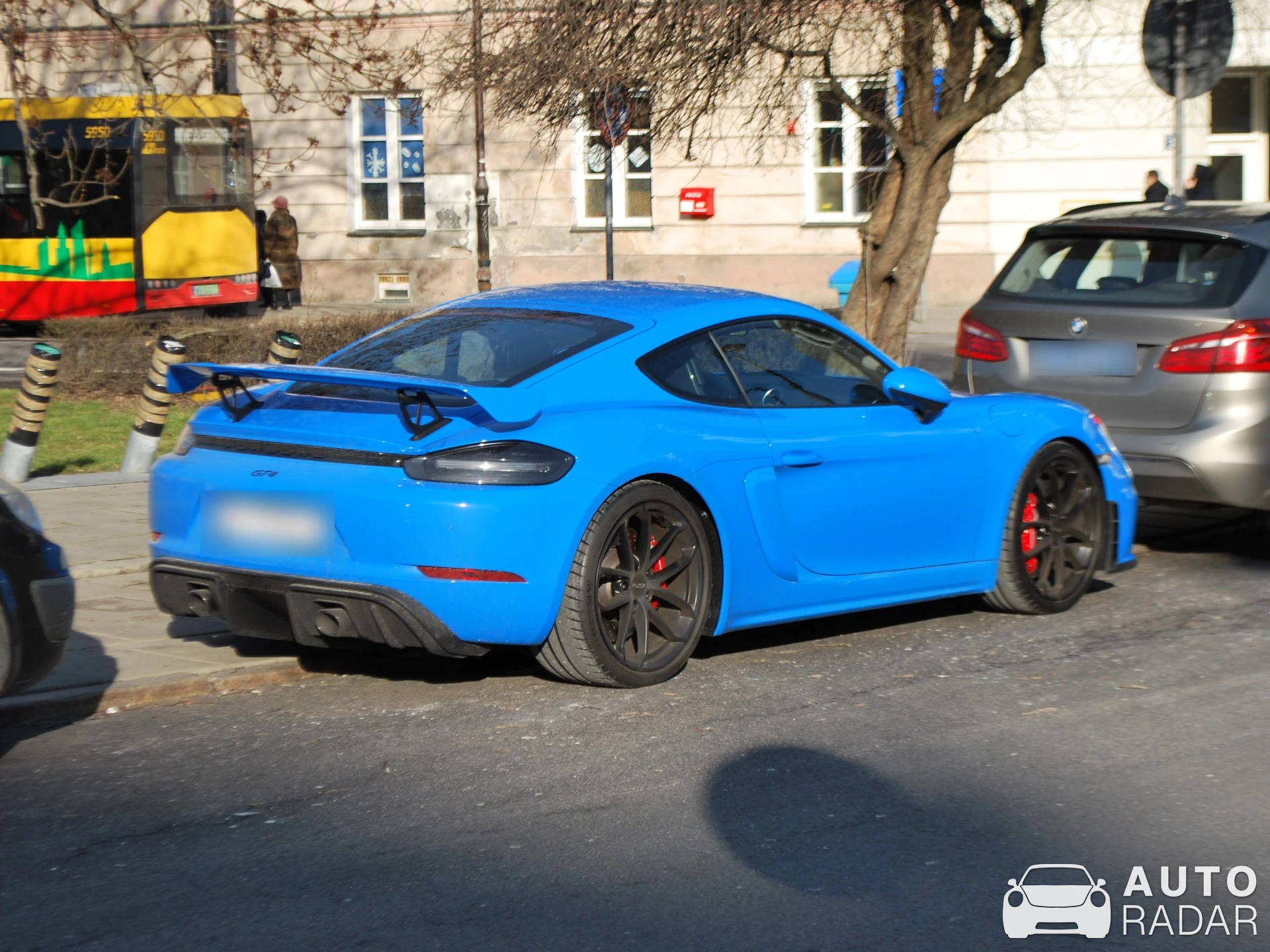 Porsche 718 Cayman GT4 spotted in Warszawa, Poland