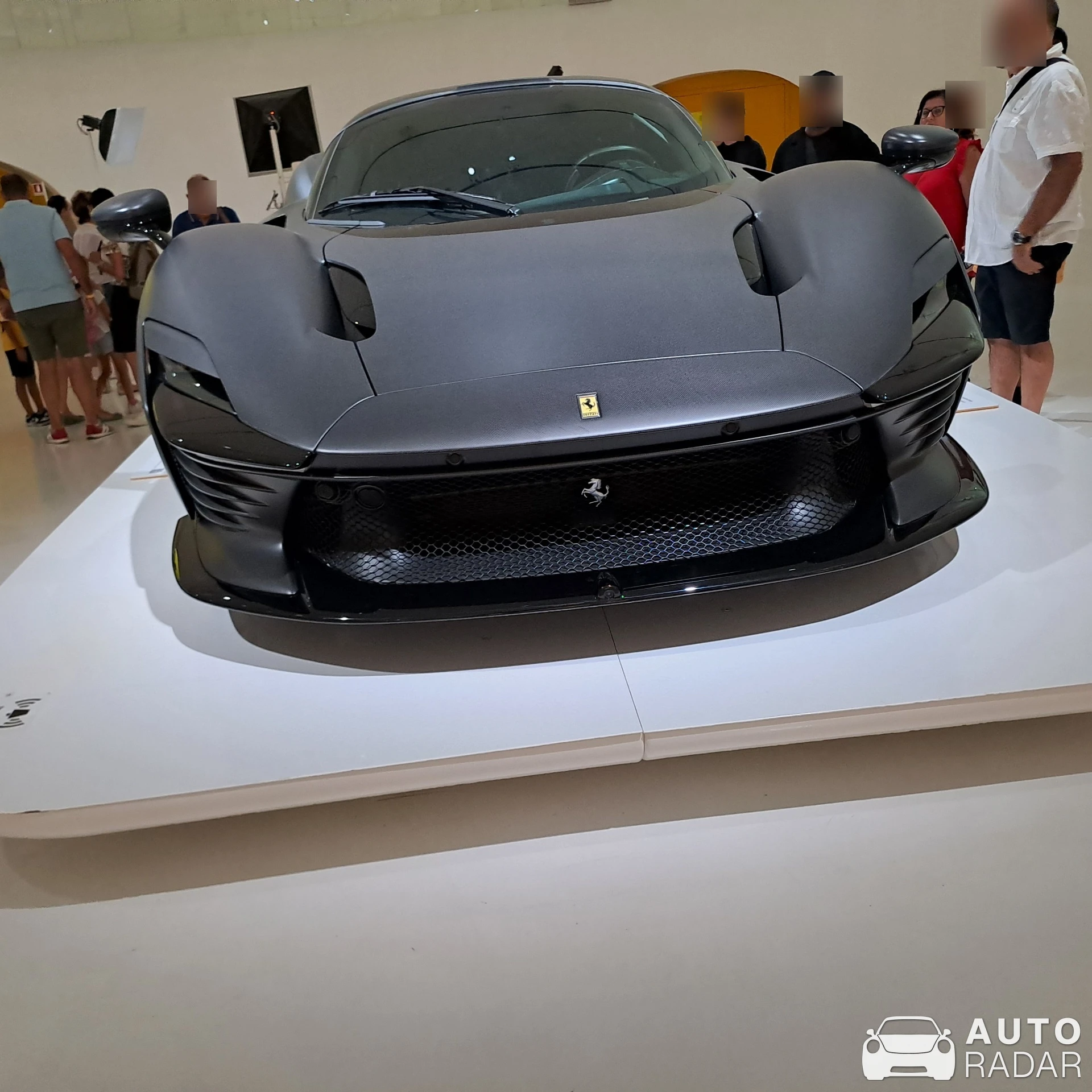 Ferrari Daytona SP3 spotted in Maranello, Italy
