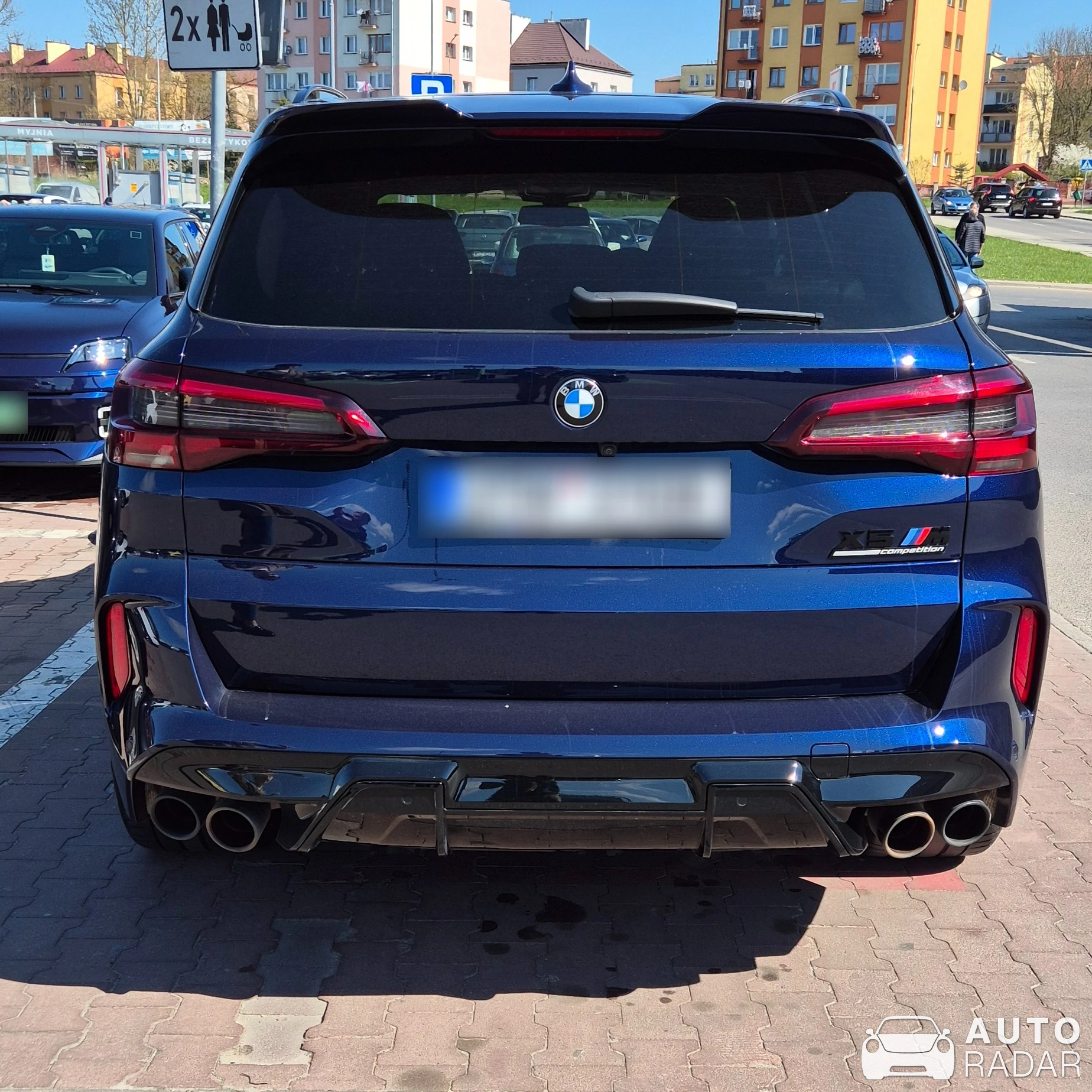 BMW X5 M F95 Competition spotted in Skarżysko-Kamienna