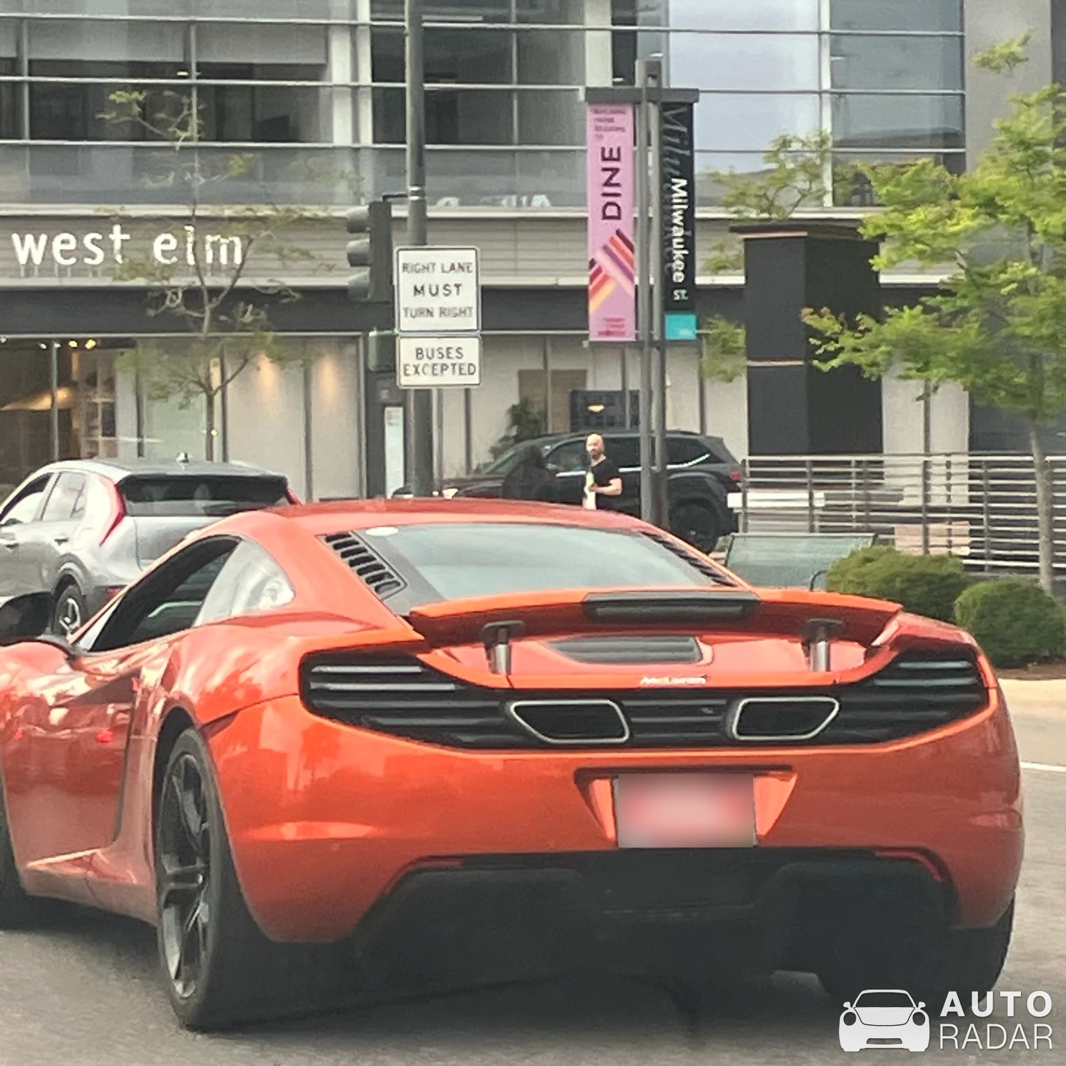McLaren 12C spotted in Morrison