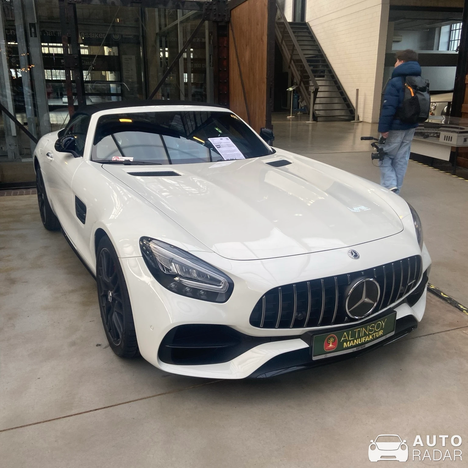 Mercedes-AMG GT C Roadster R190 Edition 50 spotted in Düsseldorf