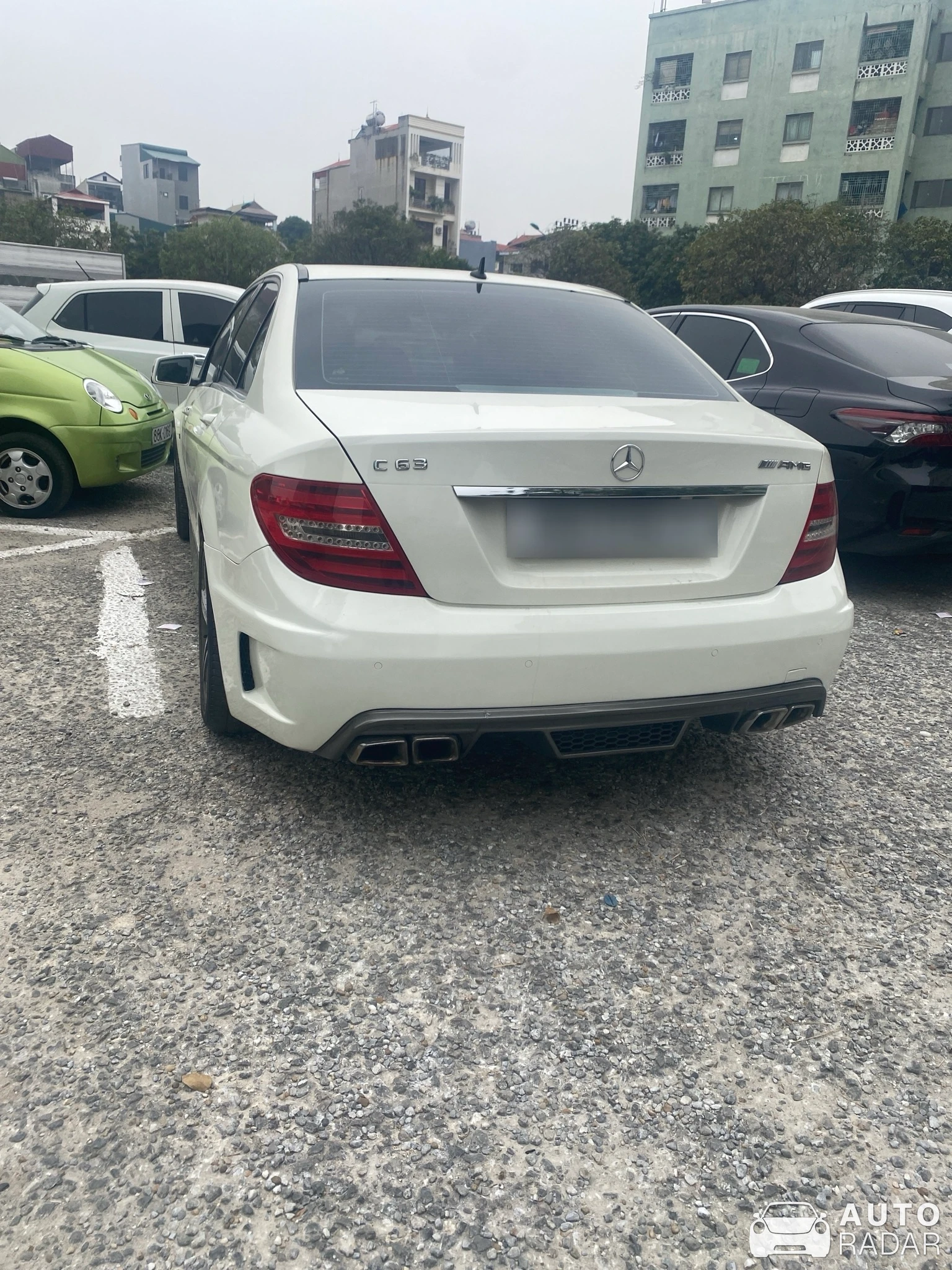 Mercedes-AMG C 63 Sedan W204 spotted in Thành phố Vĩnh Yên, Việt Nam