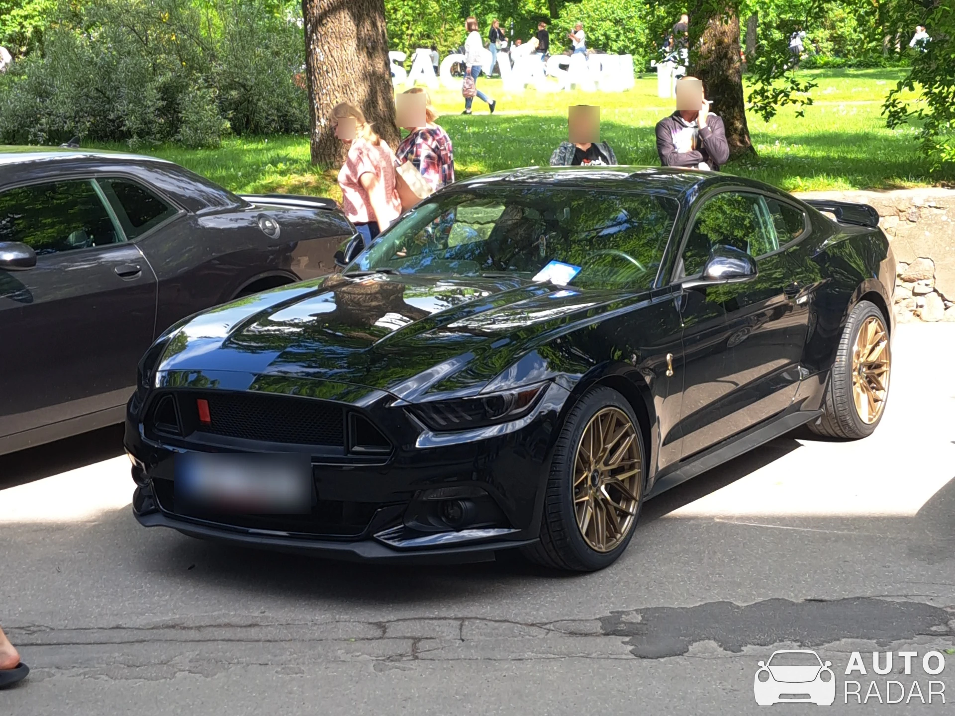 Ford Mustang Shelby GT350 spotted in Dobele
