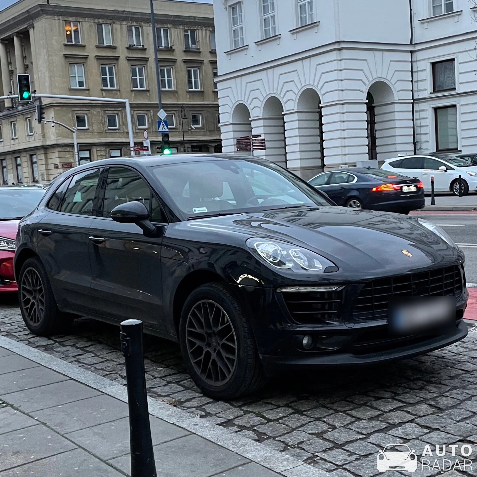 Porsche Macan S spotted in Warszawa, Poland
