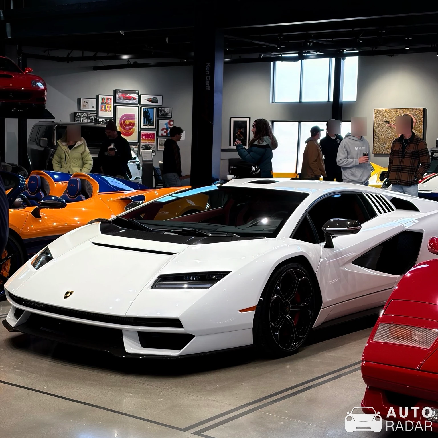 Lamborghini Countach LPI 800-4 spotted in Park City