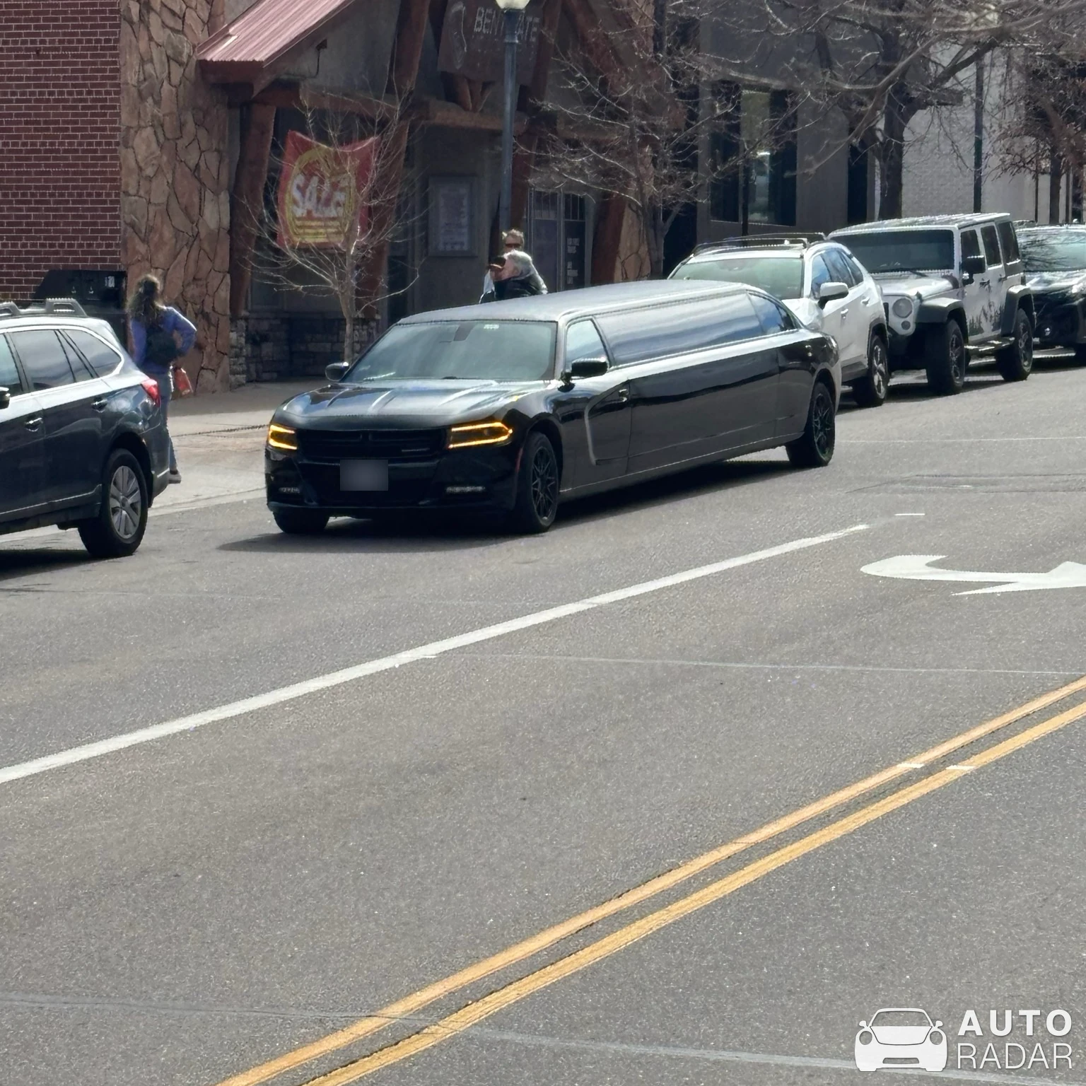 Dodge Challenger SRT-8 Limousine spotted in Golden