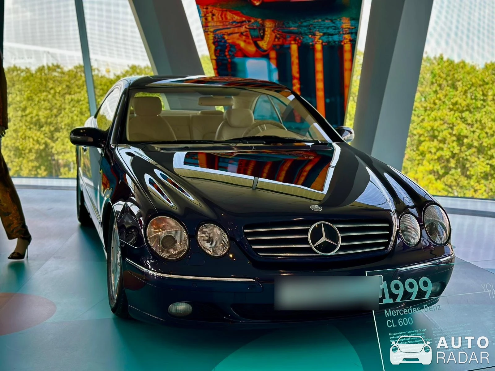 Mercedes-Benz CL 600 C125 spotted in Stuttgart
