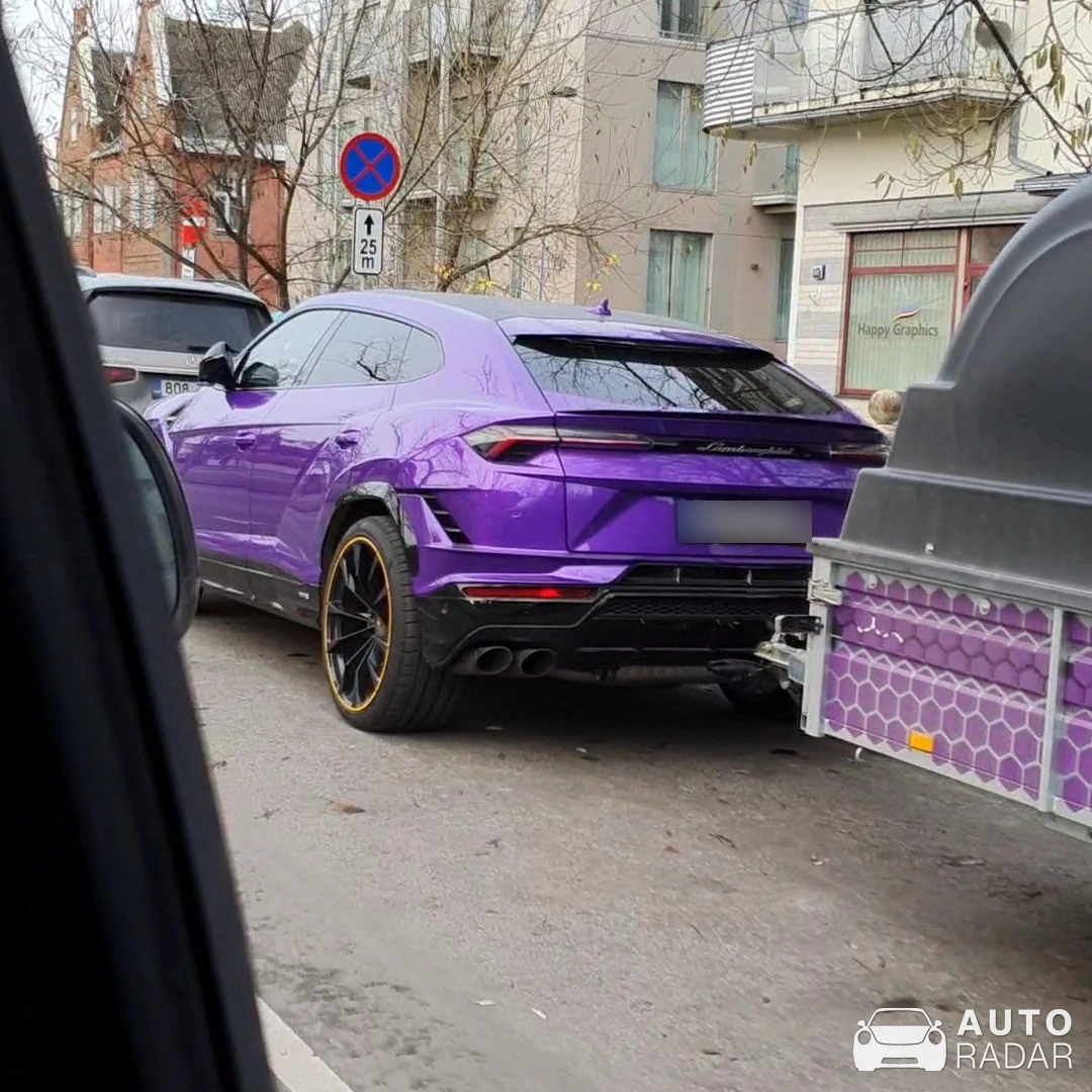 Lamborghini Urus spotted in Pärnu, Estonia