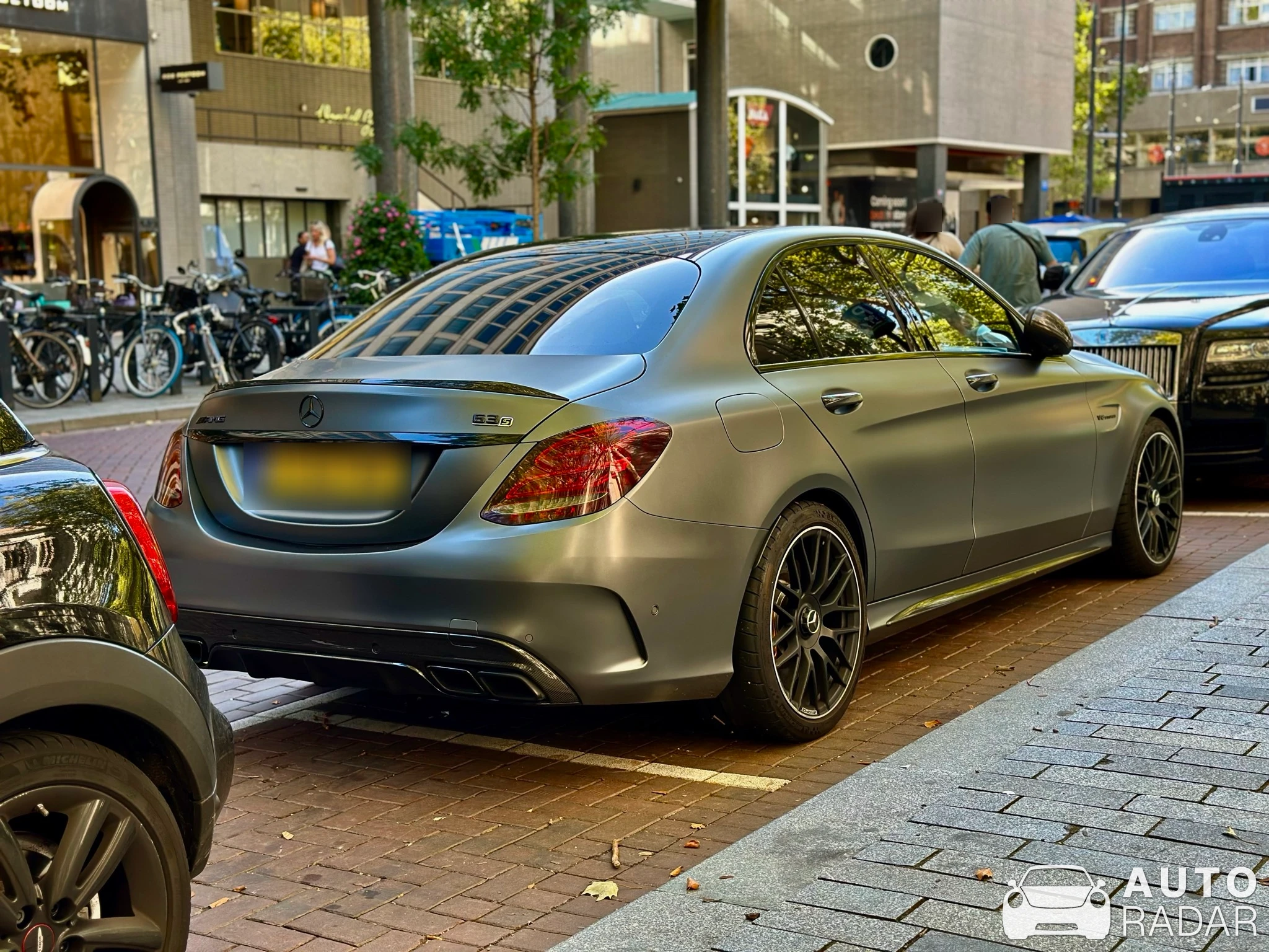 Mercedes-AMG Renntech C 63 Coupé C205 spotted in Rotterdam