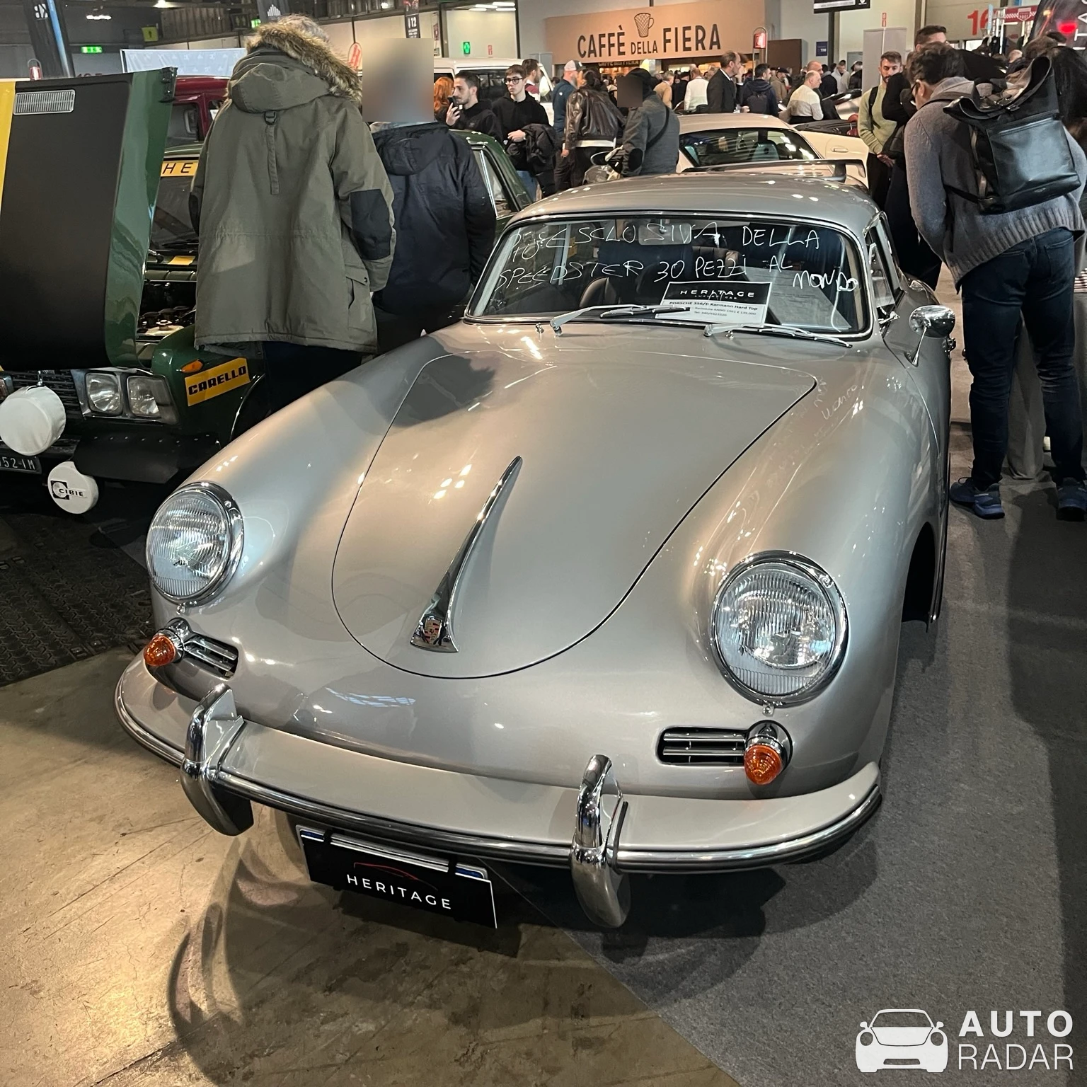 Porsche 356 B 1600 S Coupe spotted in Rho, Italia