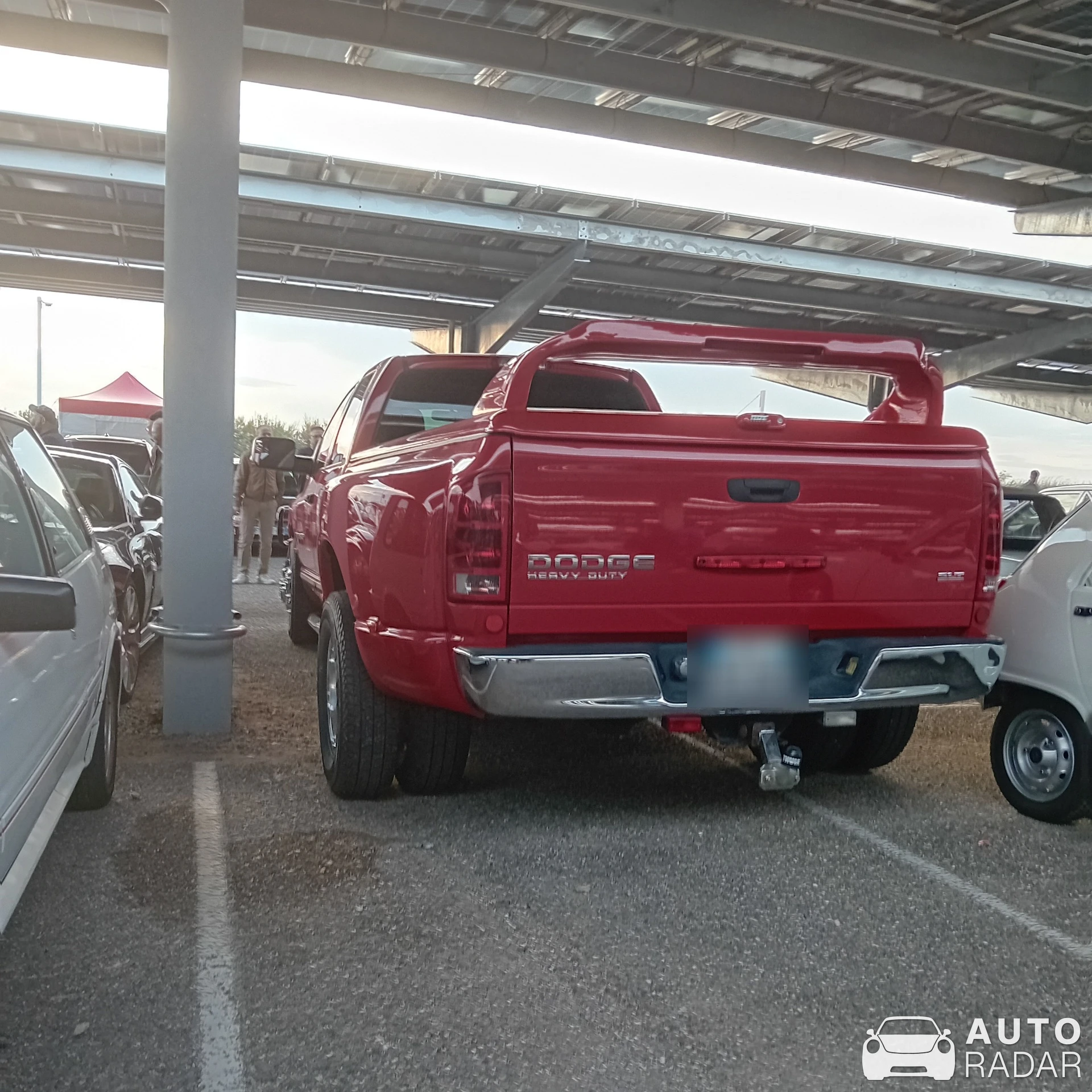 Dodge RAM spotted in Lyon, France