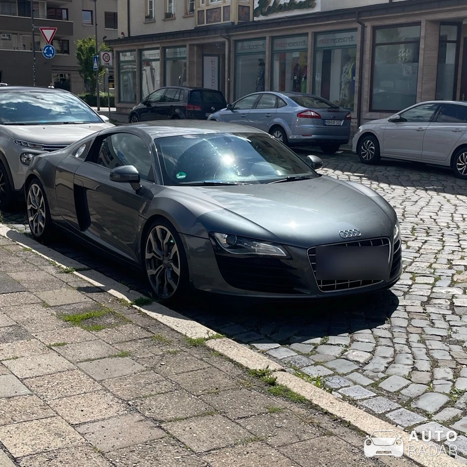 Audi R8 V8 Spyder 2013 spotted in Nordhausen