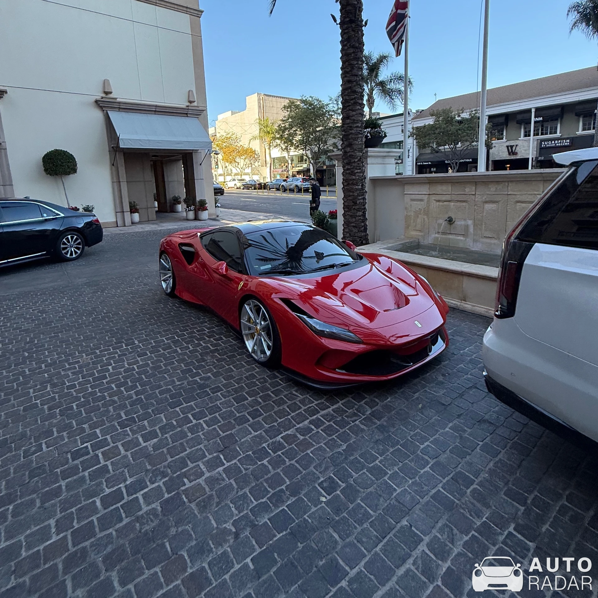 Ferrari F8 Tributo spotted in Beverly Hills, United States