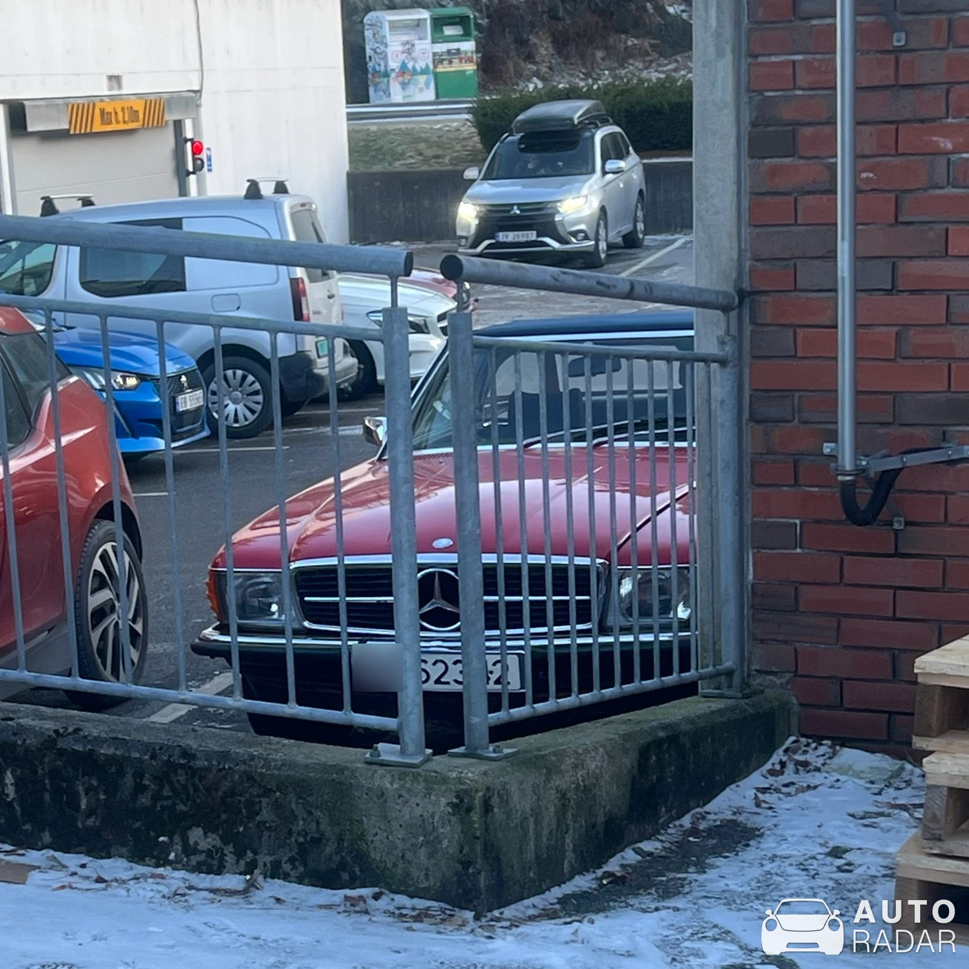 Mercedes-Benz 450SL spotted in Haugesund, Norge