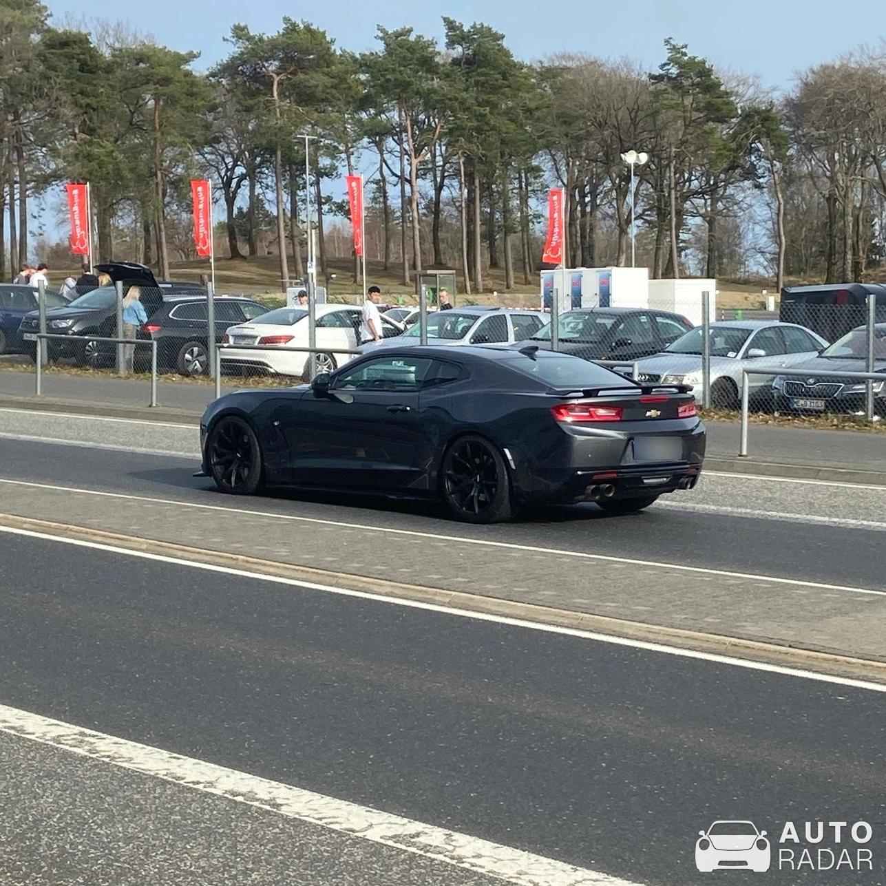 Chevrolet Camaro SS 50th Anniversary Edition spotted in Nürburg