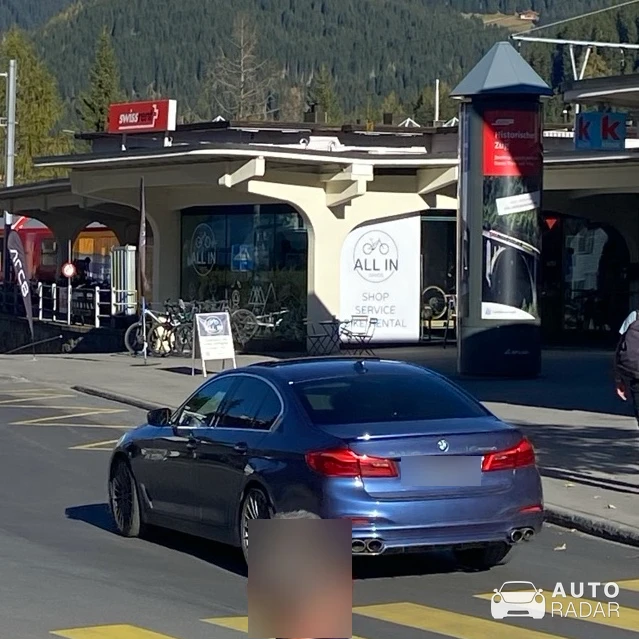 Alpina B5 GT 2023 spotted in Davos Platz
