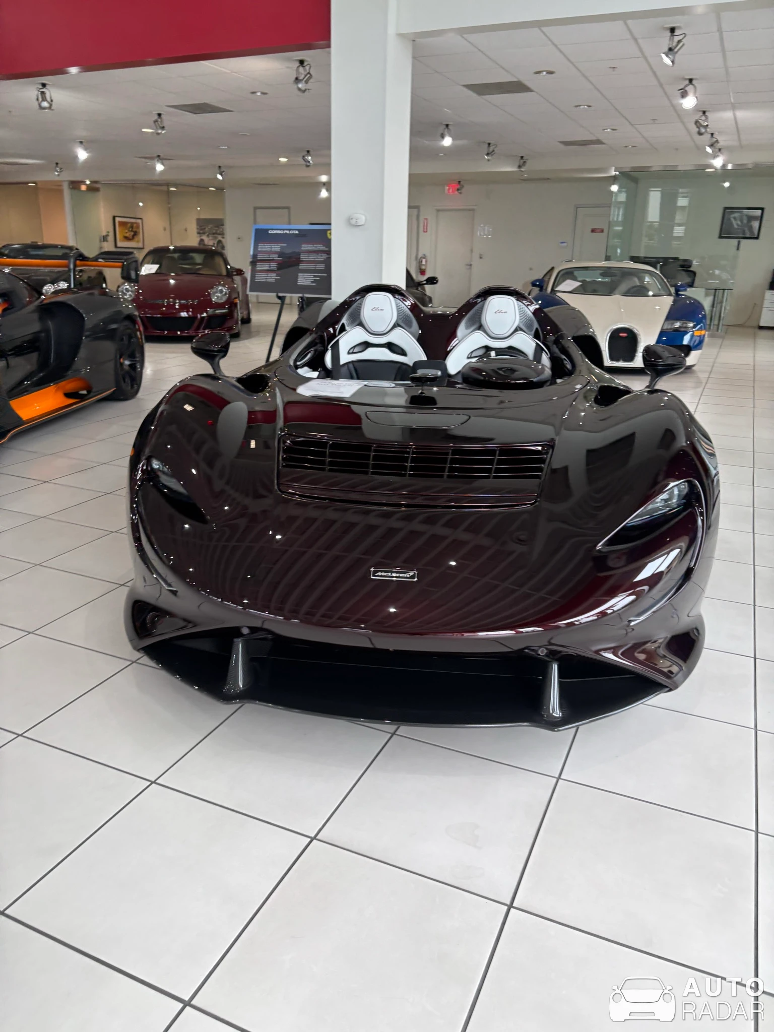 McLaren Elva spotted in Newport Beach, United States