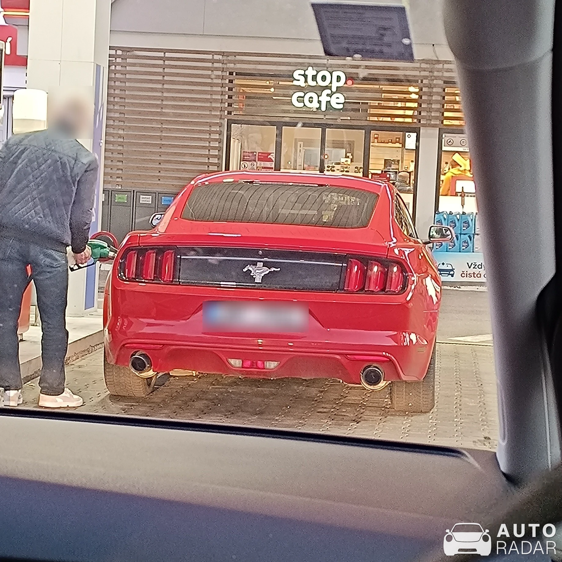 Ford Mustang spotted in Okres Znojmo, Česko